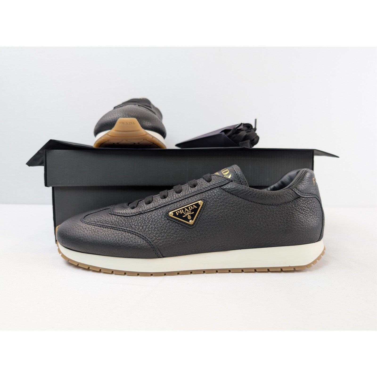 Prada o1rshd1 Calzature Uomo Sneakers in Nero Size US 13 / EU 46 - 1 Thumbnail
