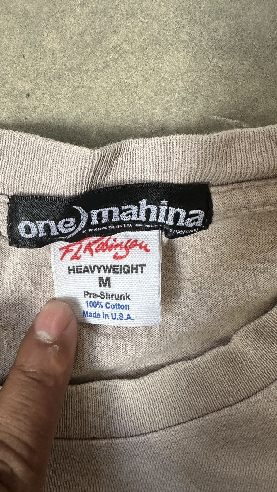 Japanese Brand VINTAGE ONE MAHINA JAPANESE TEE Size US M / EU 48-50 / 2 - 6 Thumbnail