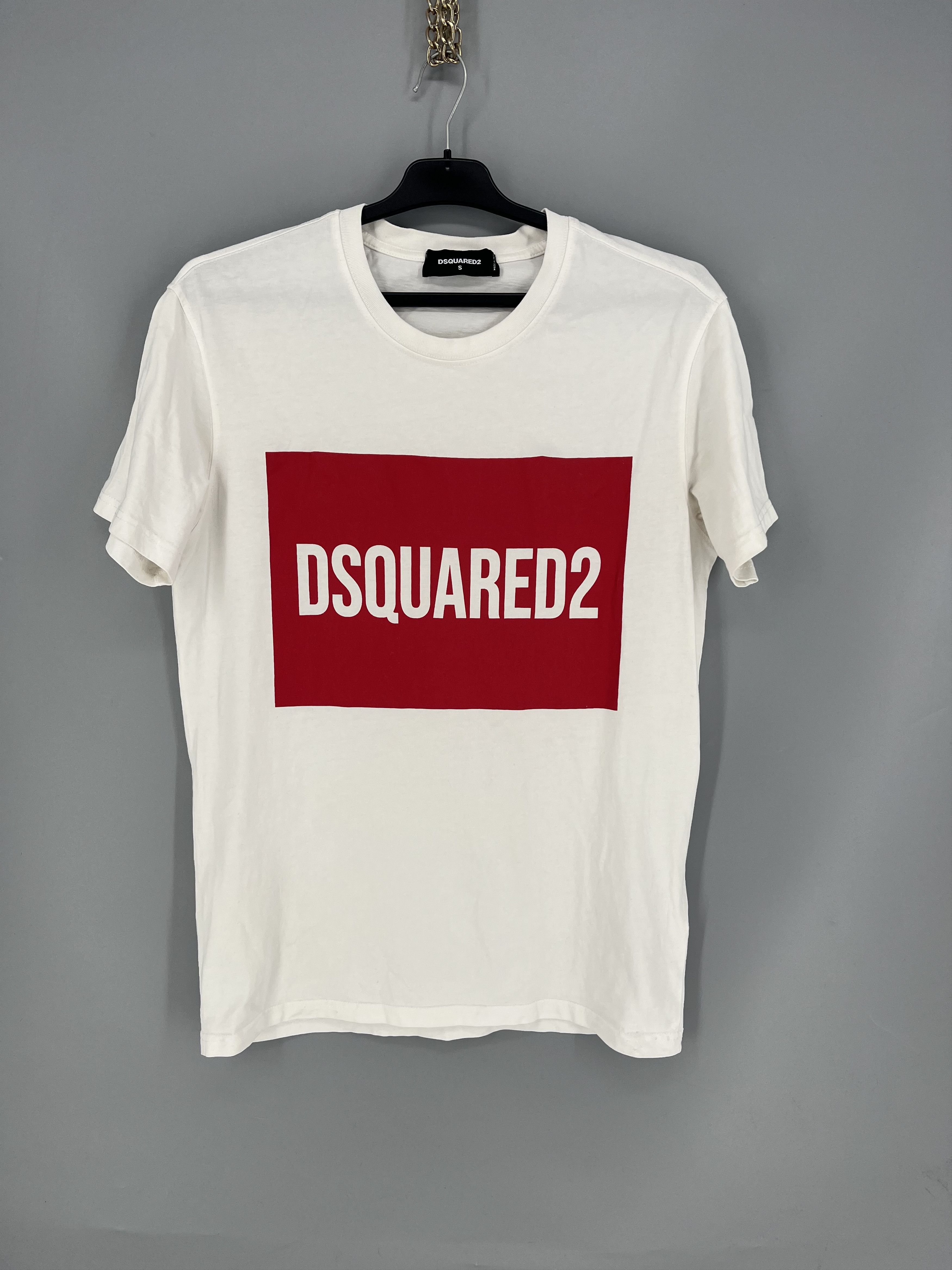 Dsquared2 Dsquared2 Print T-shirt White Size XL Used From Japan Size US S / EU 44-46 / 1 - 1 Thumbnail