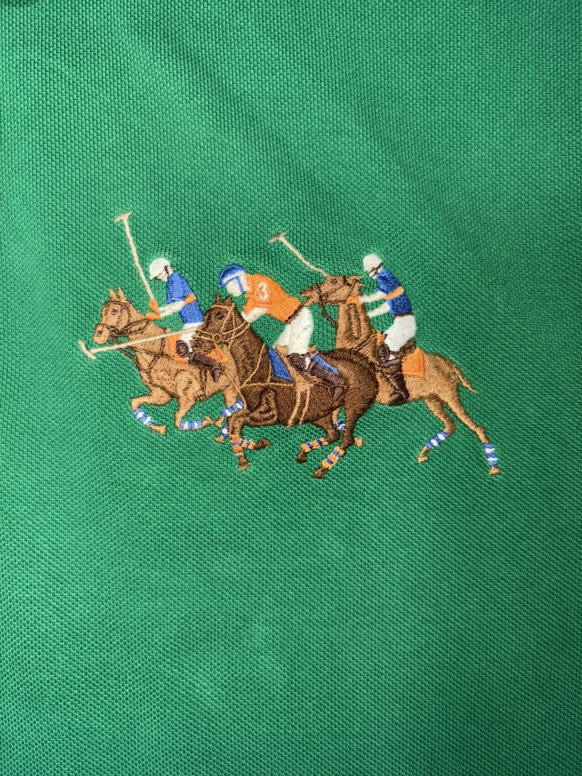 Polo Ralph Lauren Polo Ralph Lauren Triple Pony Polo Shirt XL Custom Slim Fit Size US XL / EU 56 / 4 - 7 Thumbnail
