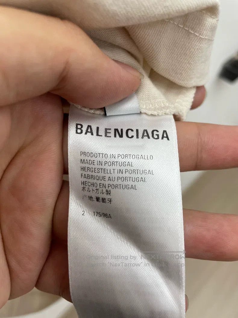 Balenciaga Balenciaga Solid Color Crewneck Long Sleeve T-Shirt Size US M / EU 48-50 / 2 - 5 Thumbnail
