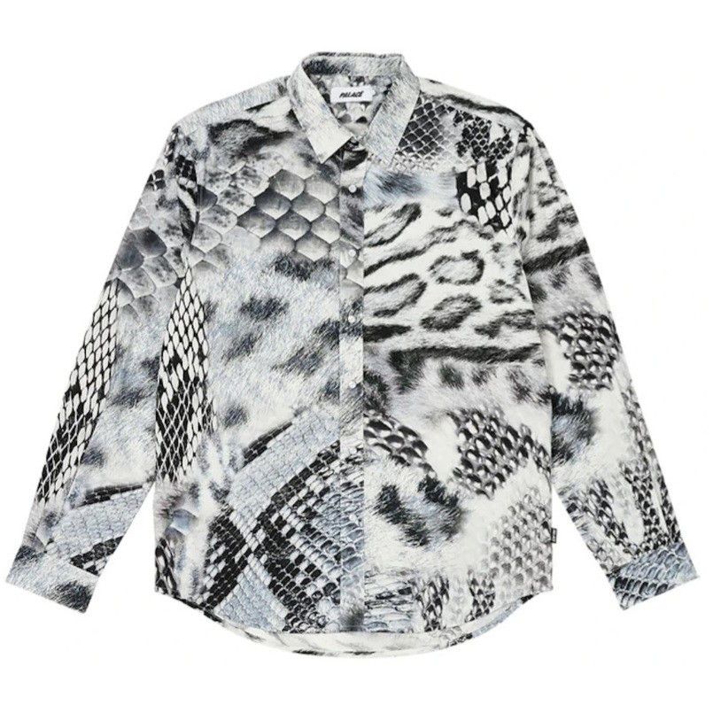 Palace Palace Neighborhood Shirt Grey Ombre Plaid | Grailed