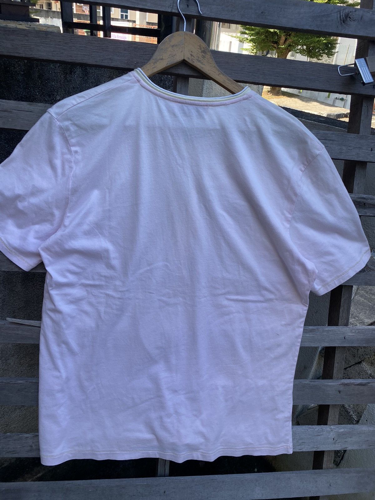Vintage × Yves Saint Laurent 🔥 Steals 🔥 Vintage YSL pour homme Big Logo Tshirt Size XL / US 12-14 / IT 48-50 - 5 Thumbnail
