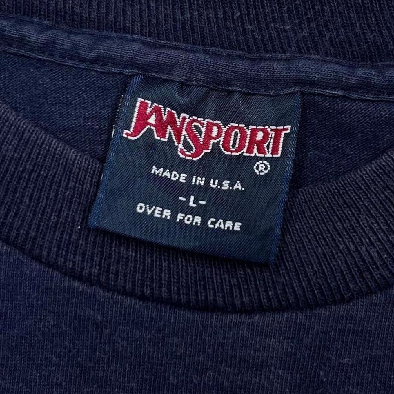 Jansport VINTAGE Jansport Saint Leo College “Monarchs” Souvenir Navy Blue T-Shirt Large Size US L / EU 52-54 / 3 - 3 Thumbnail