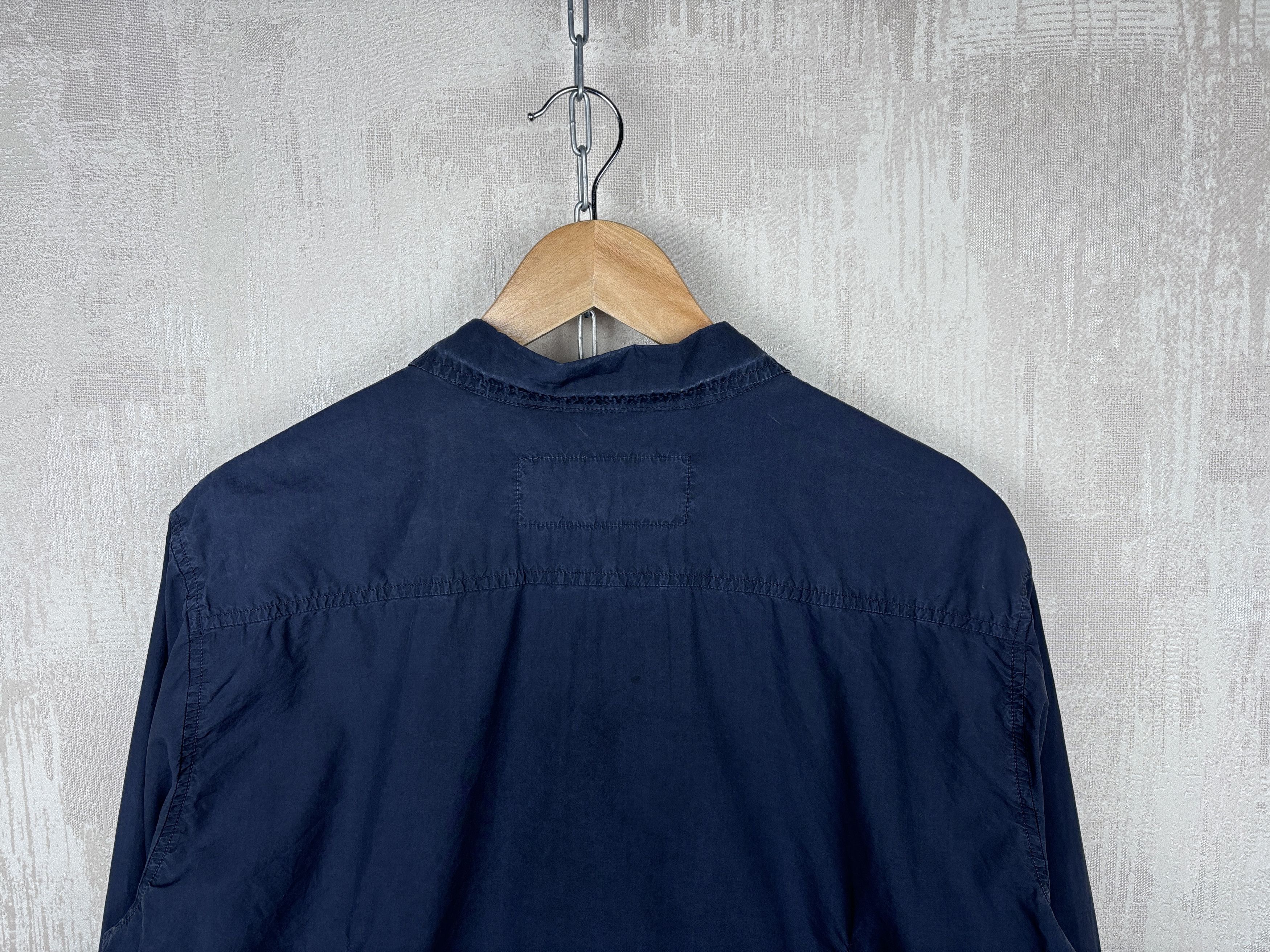 Rundholz Rundholz Dip Long Sleeve Shirt Faded Color Navy Blue Size US L / EU 52-54 / 3 - 20 Thumbnail