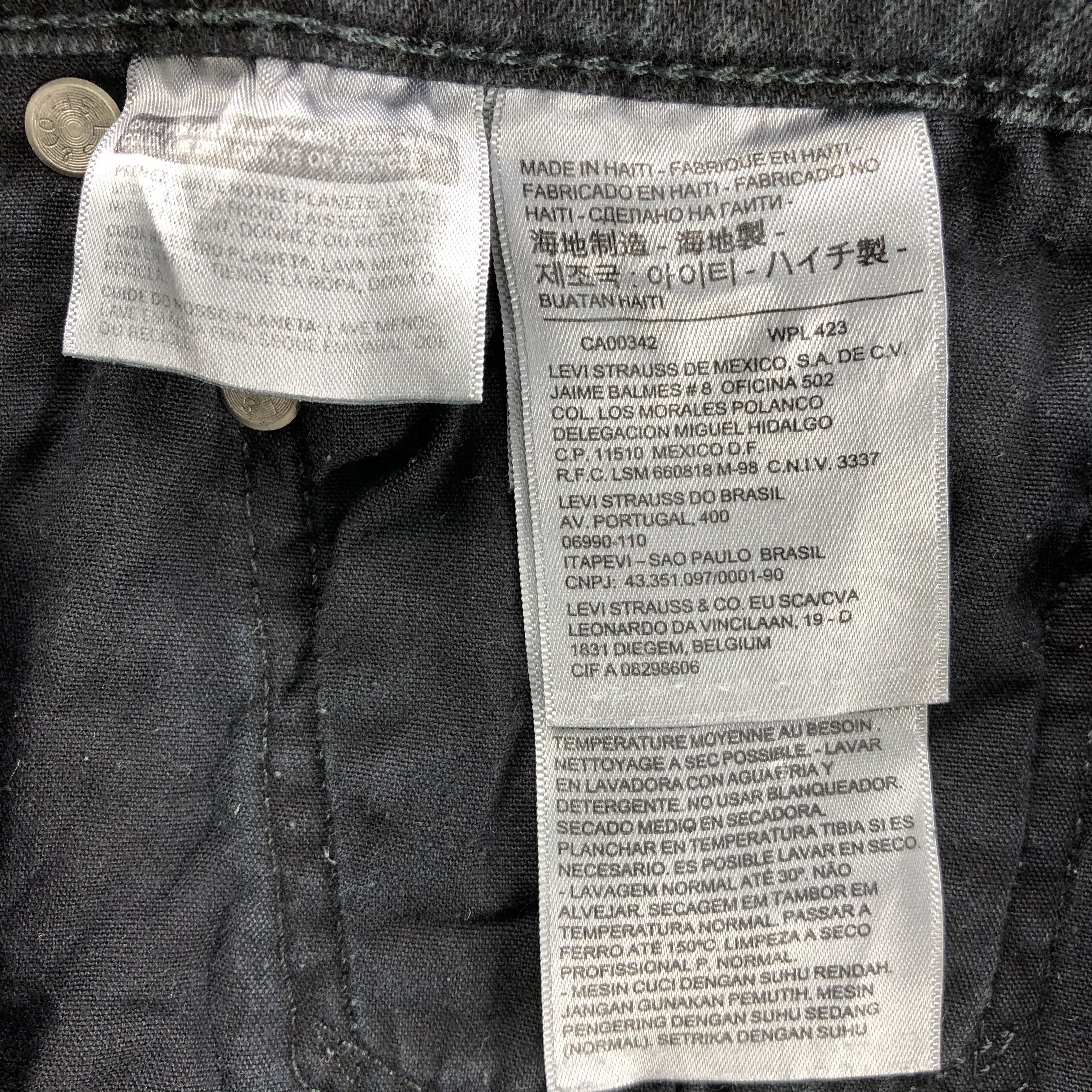Levi's Vintage Distress Levis 511 Jeans-J1491 Size US 36 / EU 52 - 12 Thumbnail