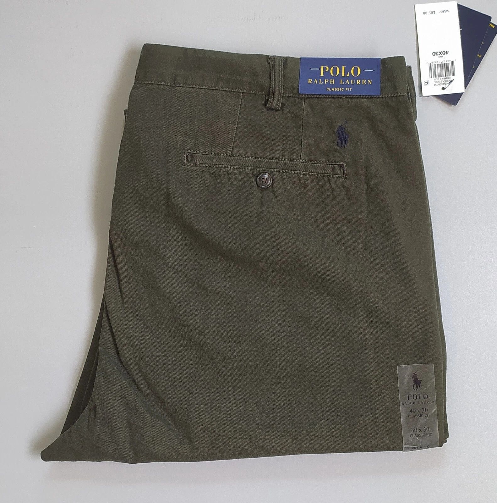 Polo Ralph Lauren Polo Ralph Lauren Classic Fit Chino Pant ATP 0075 Size US 40 / EU 56 - 1 Thumbnail