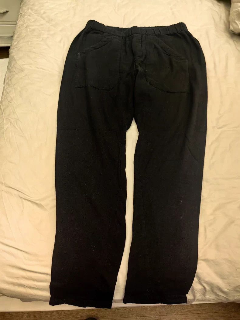 Ann Demeulemeester ANN DEMEULEMEESTER Black Patch Pocket Pants Size US 38 / EU 54 - 1 Thumbnail