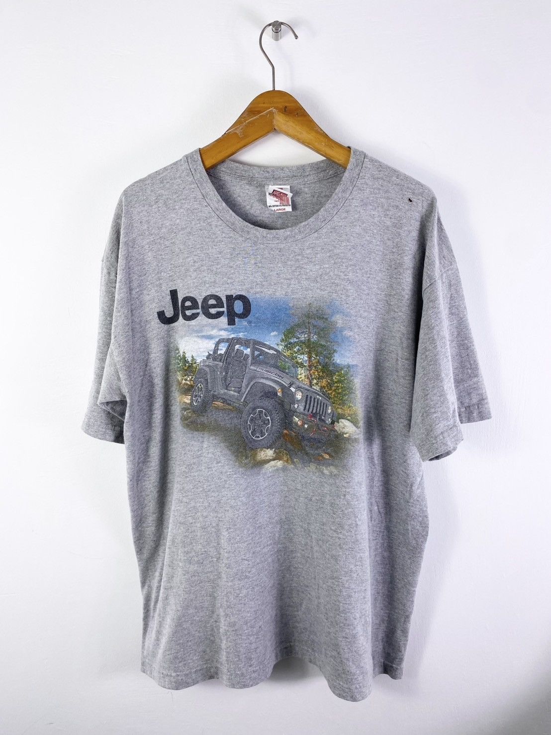 Jeep Vintage Jeep Wrangler Rubicon Graphic Tee Size US L / EU 52-54 / 3 - 1 Thumbnail