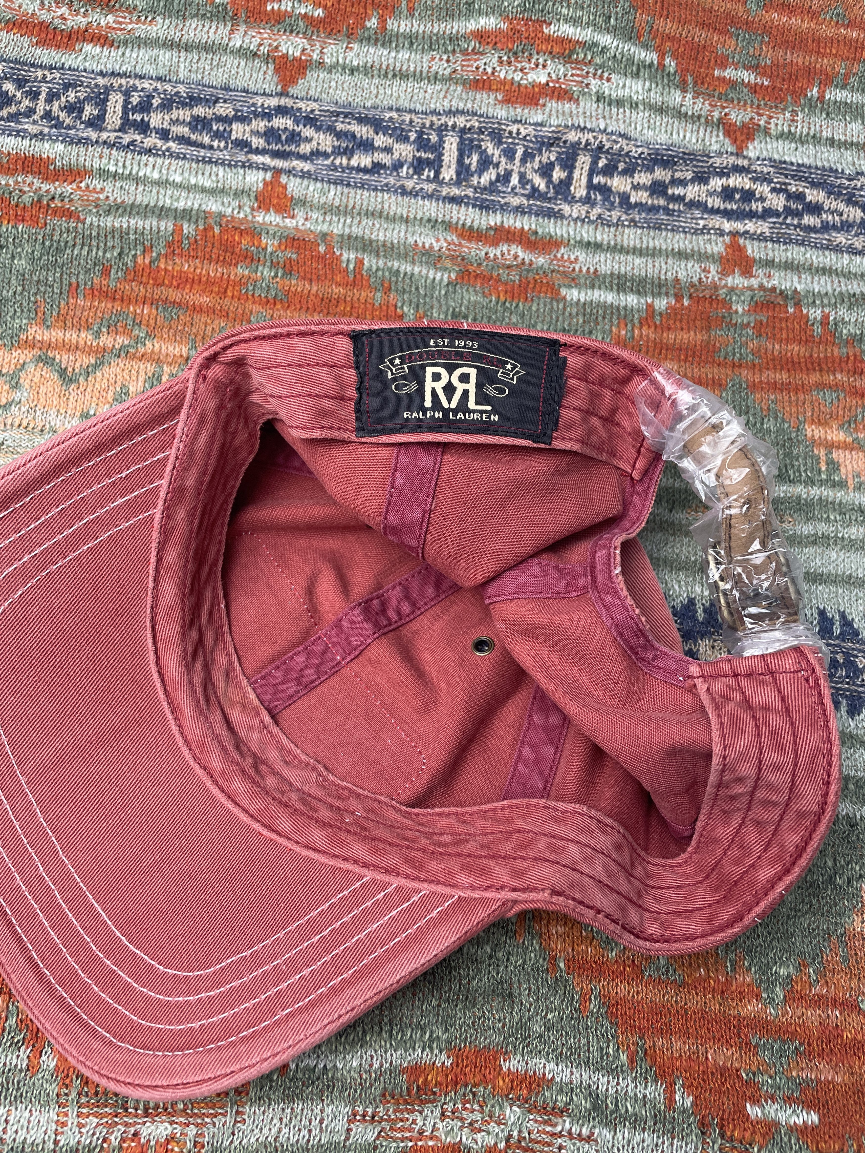 RRL Ralph Lauren RRL Ralph Lauren Rare Leather Baseball Hat cap Size ONE SIZE - 6 Thumbnail