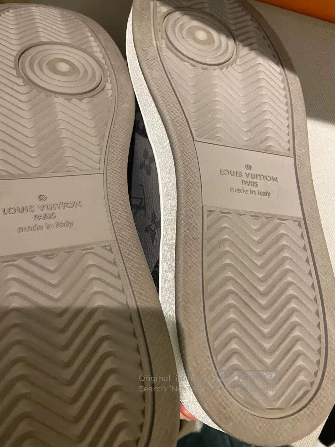 Louis Vuitton lv rivoli gray and black sneakers. Size US 9 / EU 42 - 6 Thumbnail