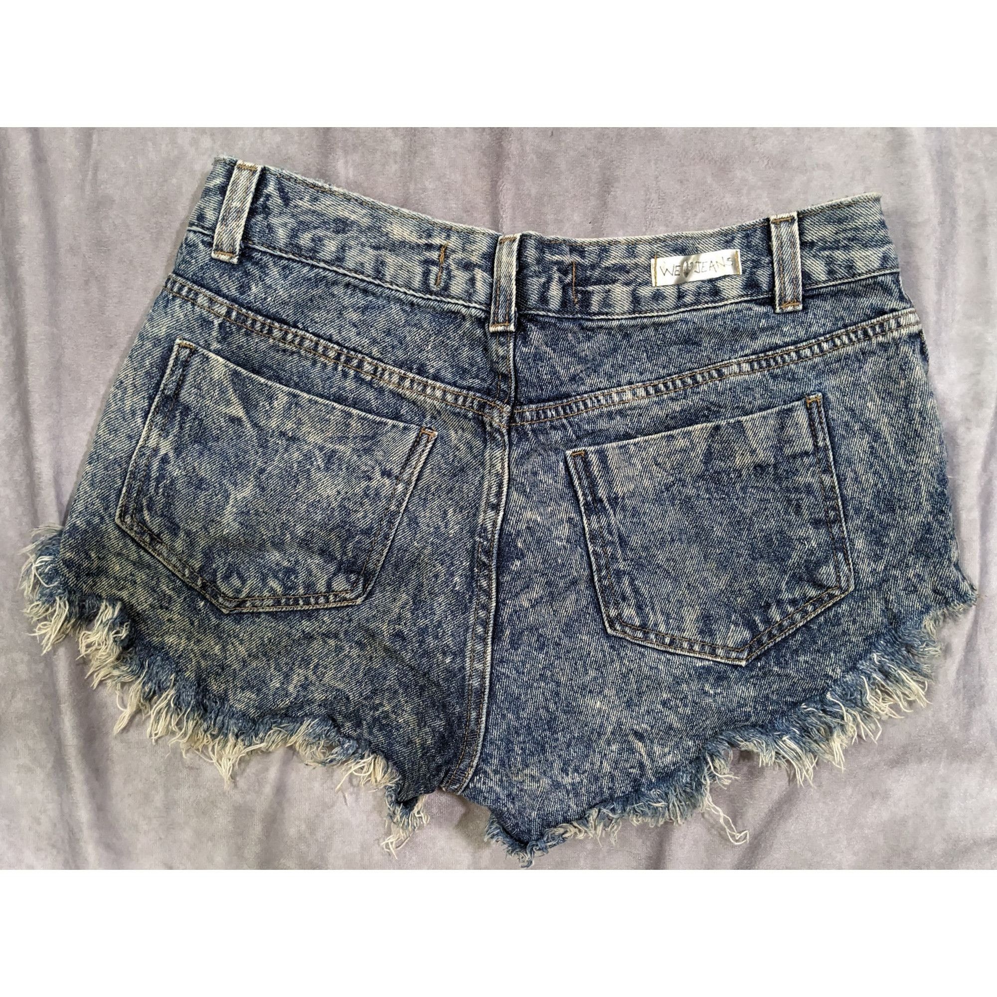 Other Marisa Distressed Cutoff Jean Shorts by We Love Jeans Size 32" / US 10 / IT 46 - 6 Thumbnail