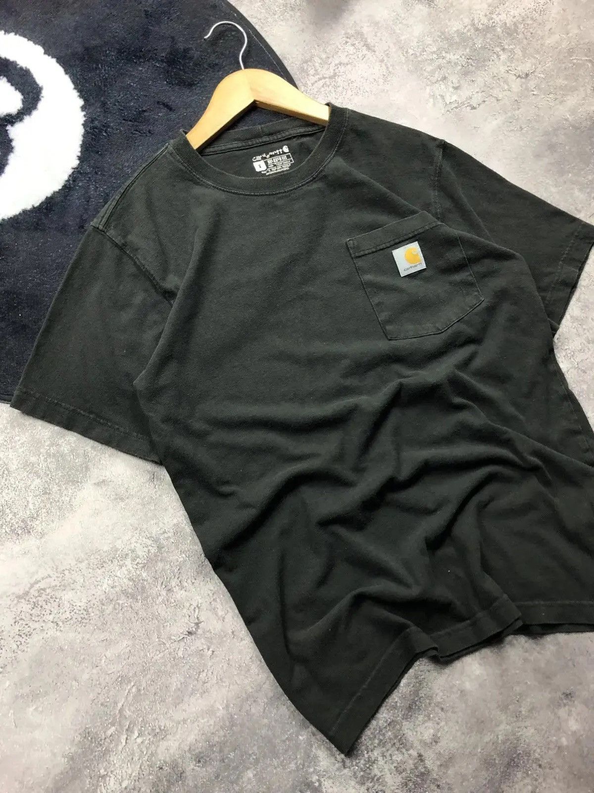 Carhartt CARHARTT Vintage Mini Logo Casual Streetwear T shirt Navy Size US S / EU 44-46 / 1 - 3 Thumbnail