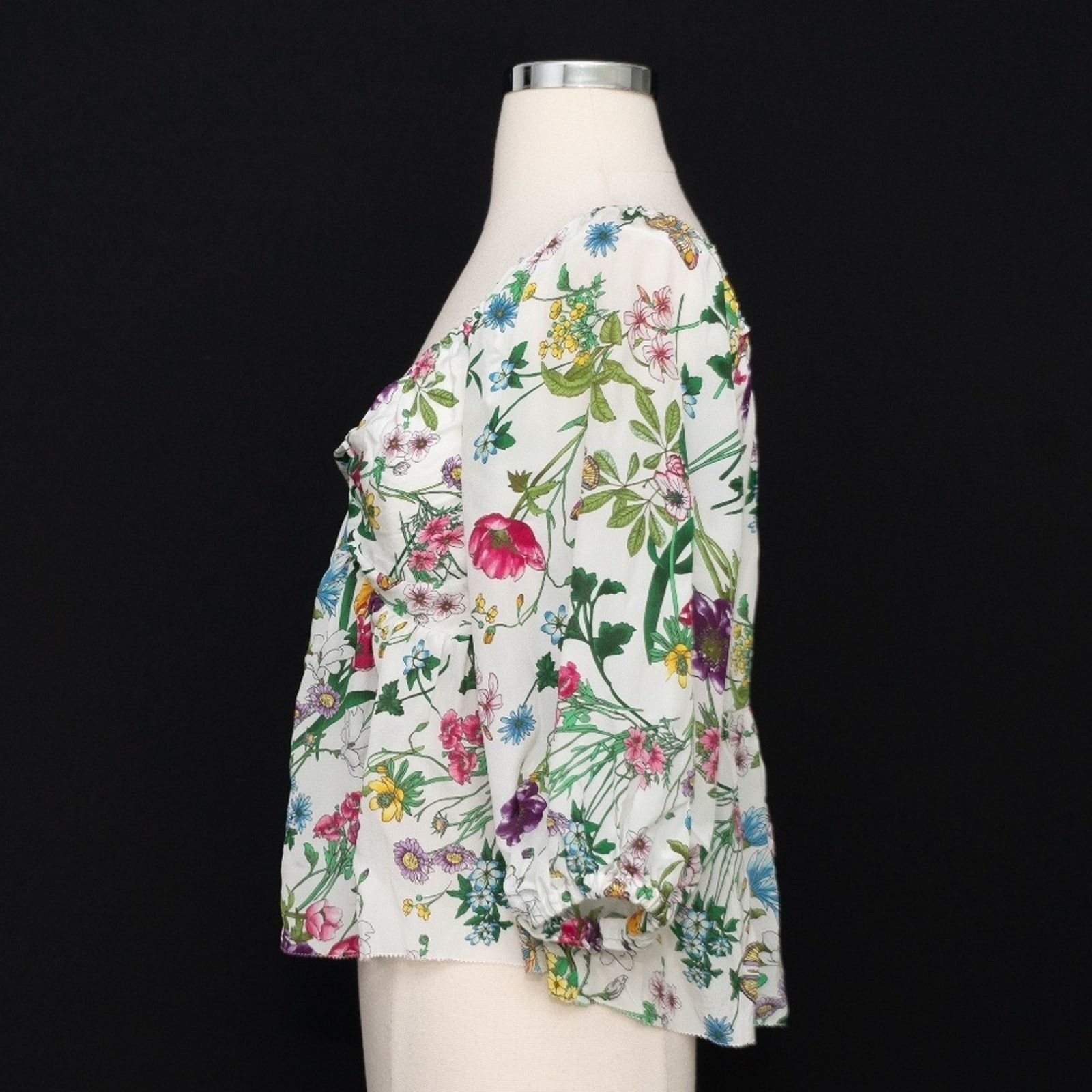 L'AGENCE L'Agence. Elena Floral Top. Size S / US 4 / IT 40 - 8 Thumbnail