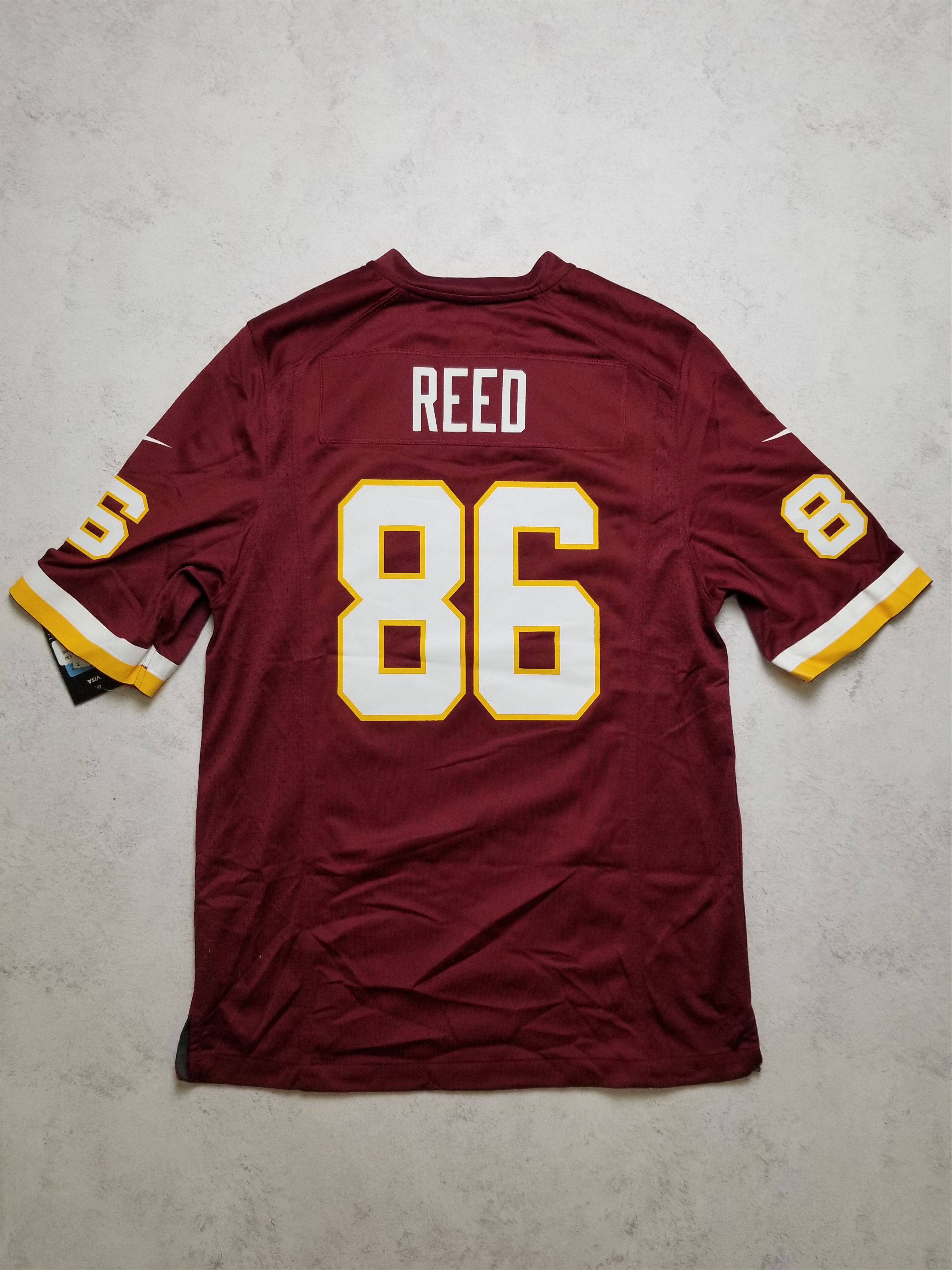 Nike Nike Washington Redskins Reed #86 Burgundy NFL Jersey Size US M / EU 48-50 / 2 - 3 Thumbnail