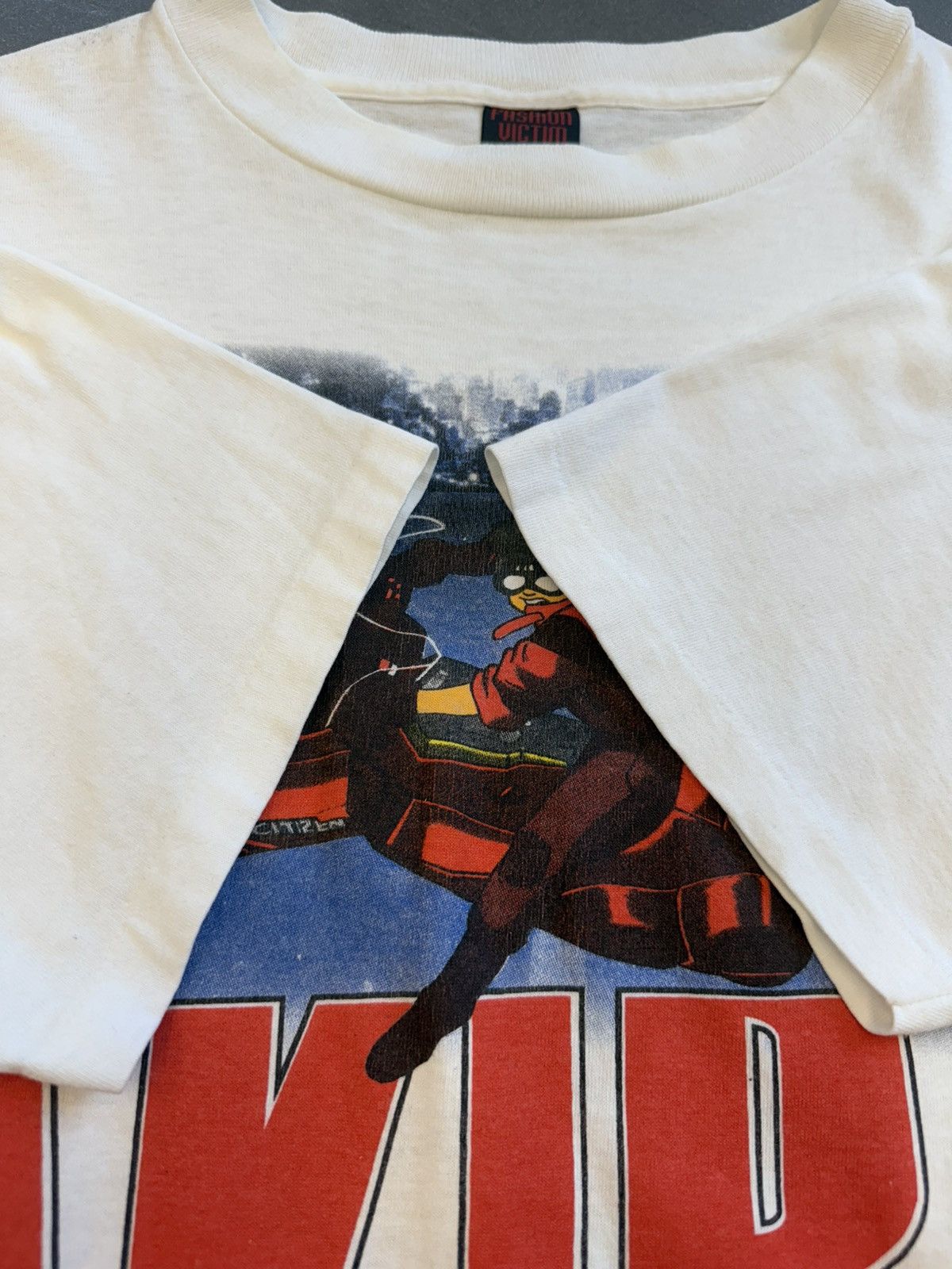 ‘90s Vintage Akira Kaneda Bike Panel Anime Tee