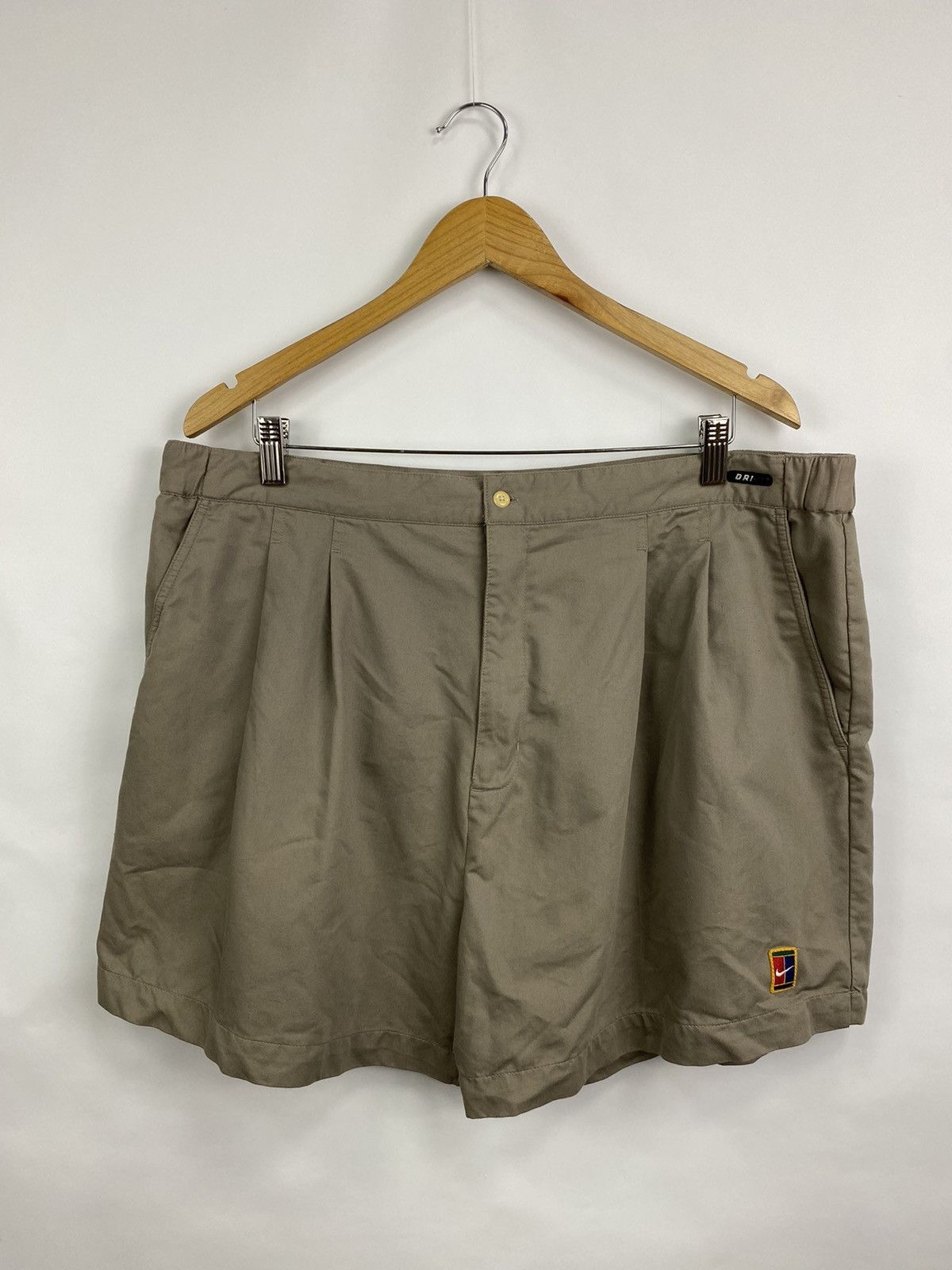 Nike 🇺🇸🎾 Vintage 90s Nike Challenge Court Tennis Shorts Retro Y2K Size US 36 / EU 52 - 2 Thumbnail