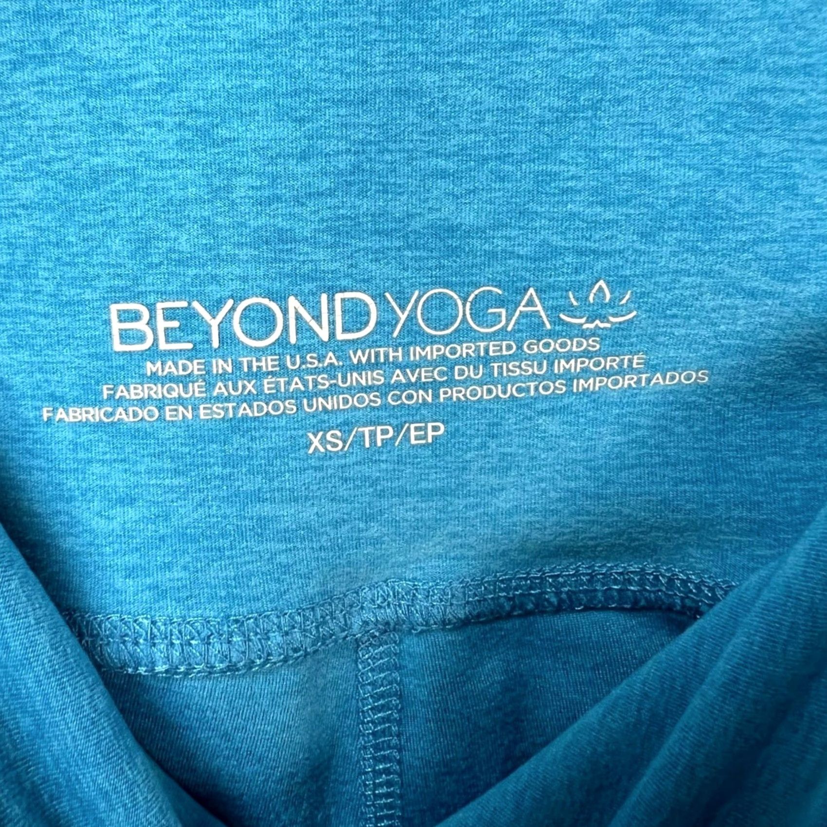 Beyond Yoga Beyond Yoga Womens XS Teal High-Waisted Biker Shorts Athletic Gym Activewear ShorTS Teal Womens XS Biker Shorts Athletic Gym? Size 26" / US 2 / IT 38 - 3 Thumbnail