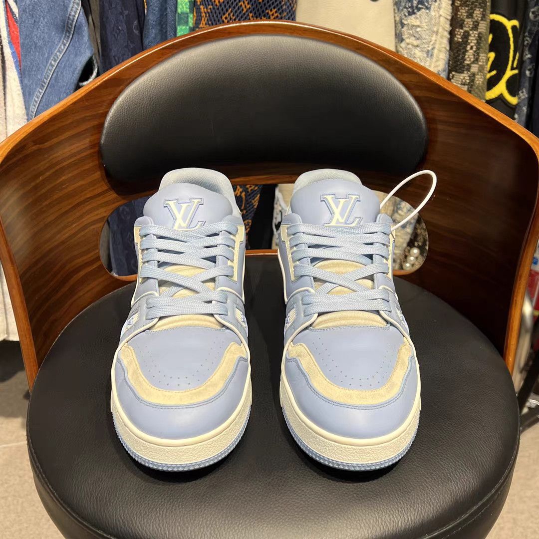 Louis Vuitton Louis Vuitton LV Trainer Sneakers K15 Size US 8.5 / EU 41-42 - 2 Thumbnail