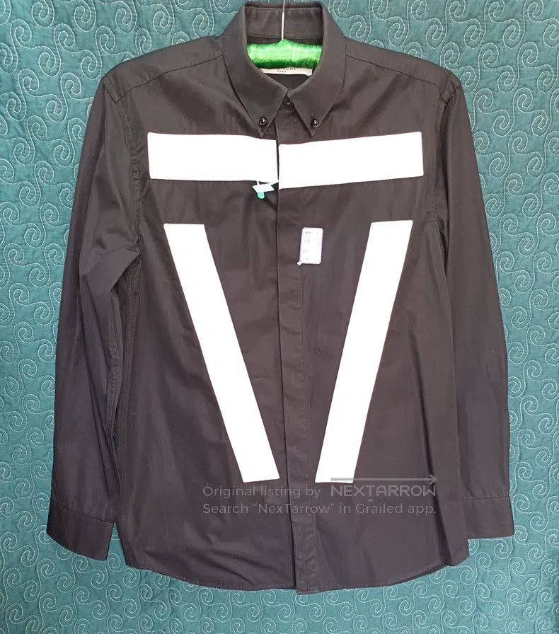 Givenchy Givenchy Size37 Men's Long Sleeve Shirt Size US M / EU 48-50 / 2 - 1 Thumbnail