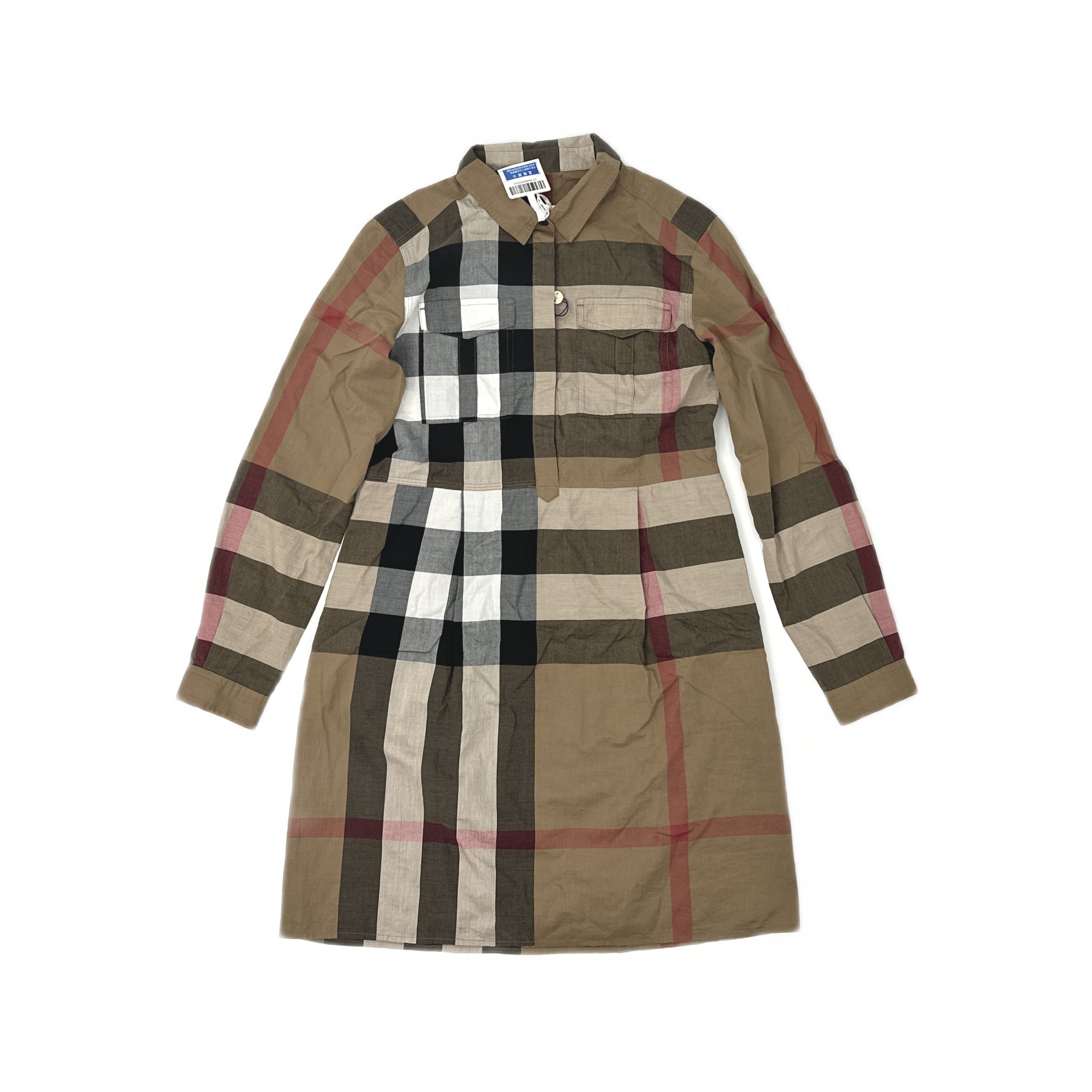 Burberry Burberry Check Shirt Dress Size 6 Size M / US 6-8 / IT 42-44 - 1 Thumbnail
