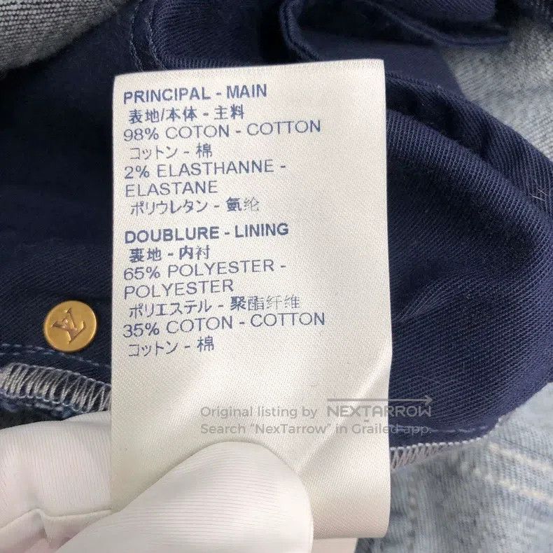 Louis Vuitton Louis Vuitton Denim shorts Size 35" - 5 Thumbnail
