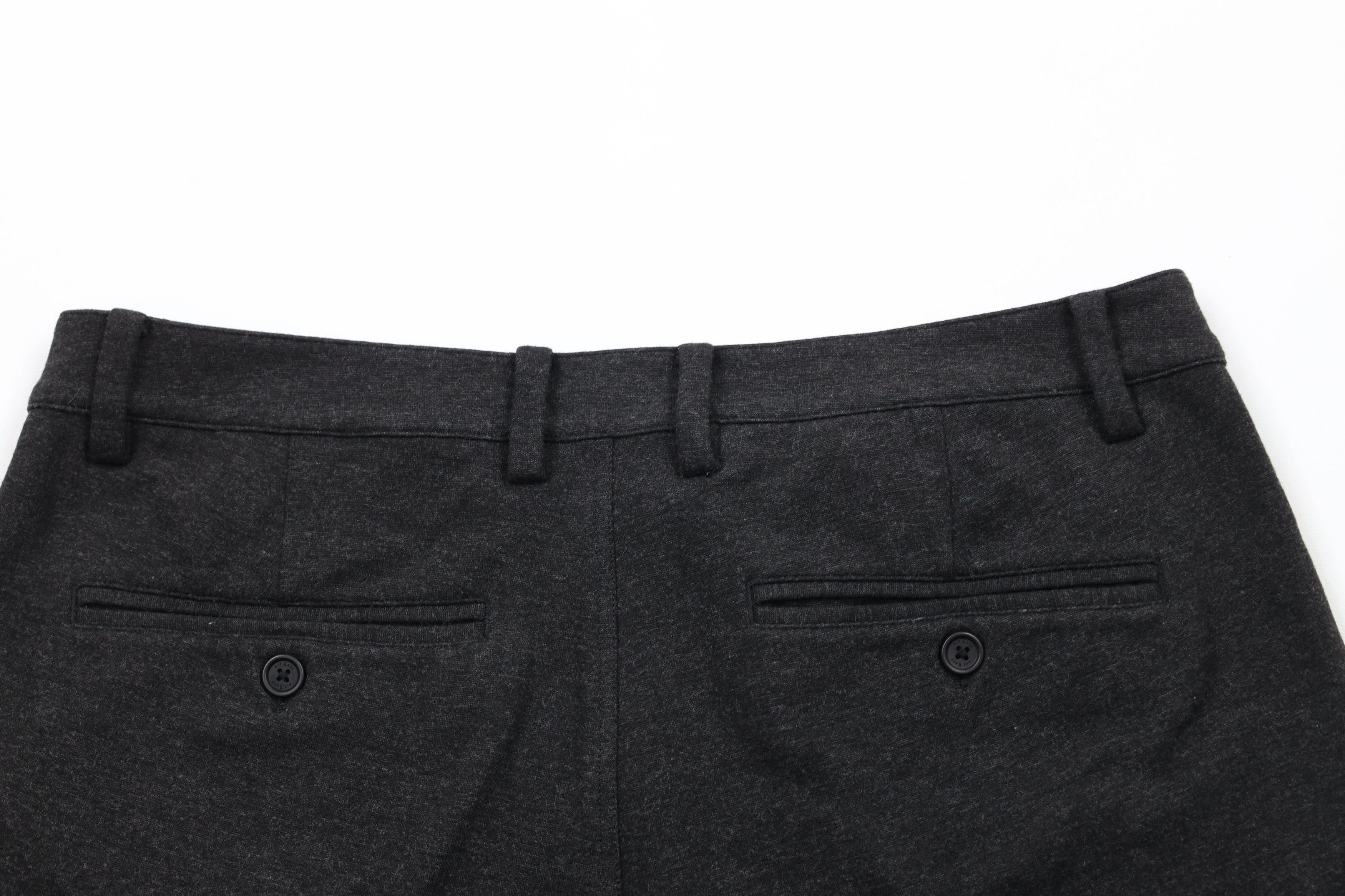 Kit and Ace × Vintage Kit & Ace Front Above Knee Jersey Knit Shorts Charcoal Gray Size US 32 / EU 48 - 10 Thumbnail