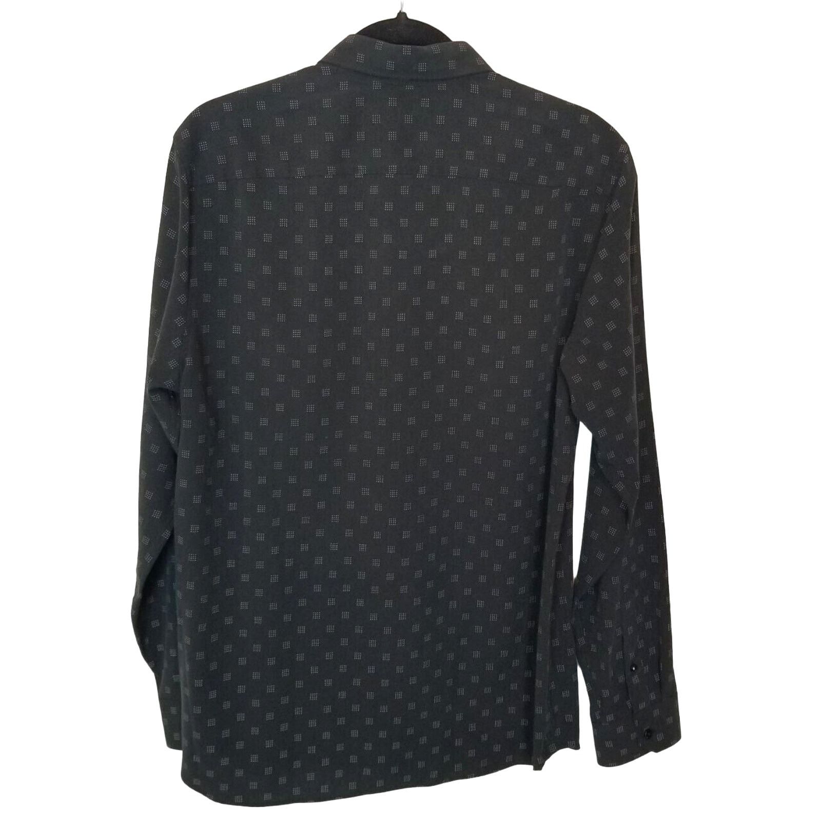 Ted Baker Ted Baker Men Geometric Print Dress Shirt 4 Large Classic Size US L / EU 52-54 / 3 - 8 Thumbnail
