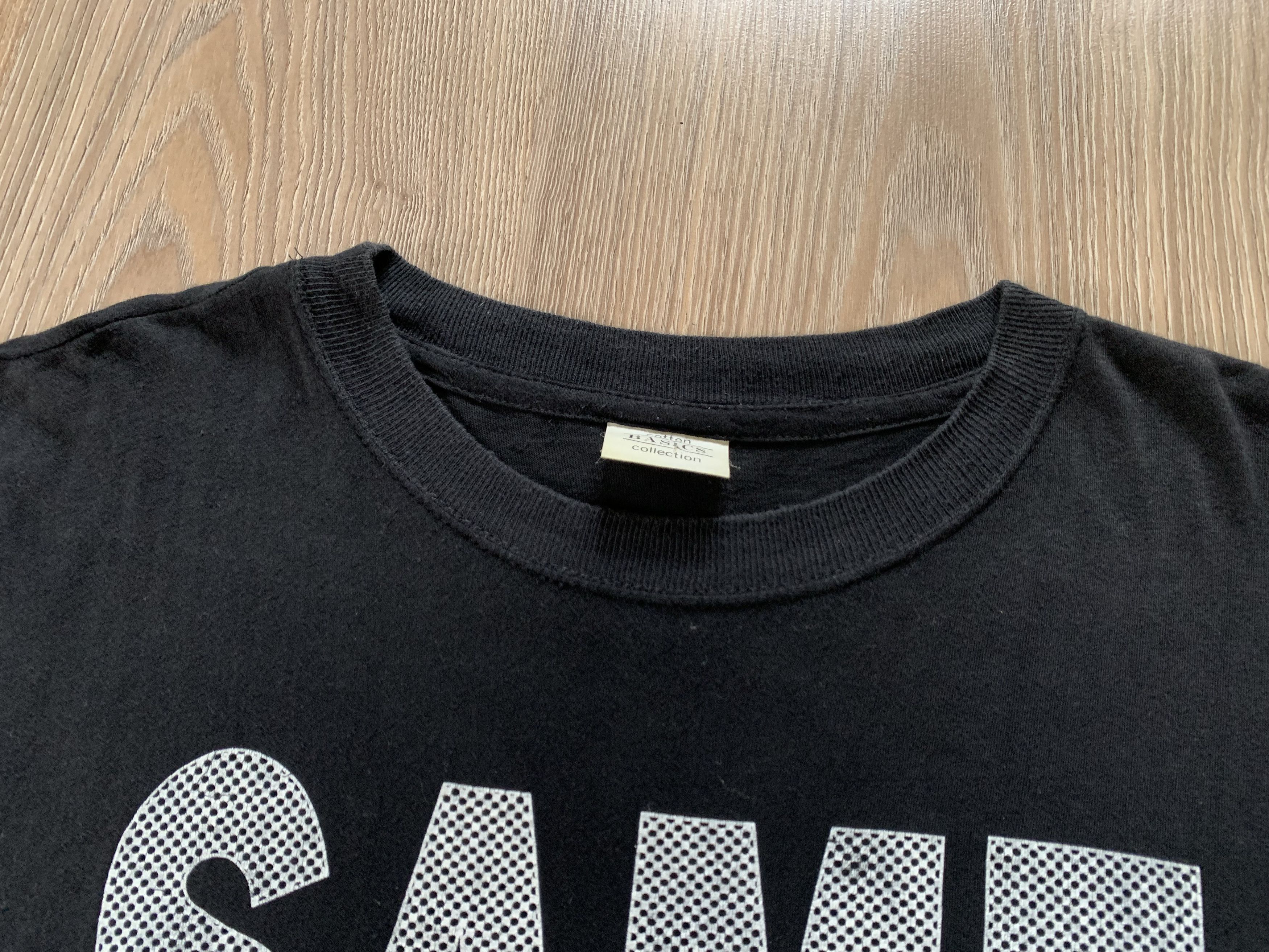 Vintage Rare Vintage Same Shit Different Day Black T Shirt Size US XL / EU 56 / 4 - 4 Thumbnail