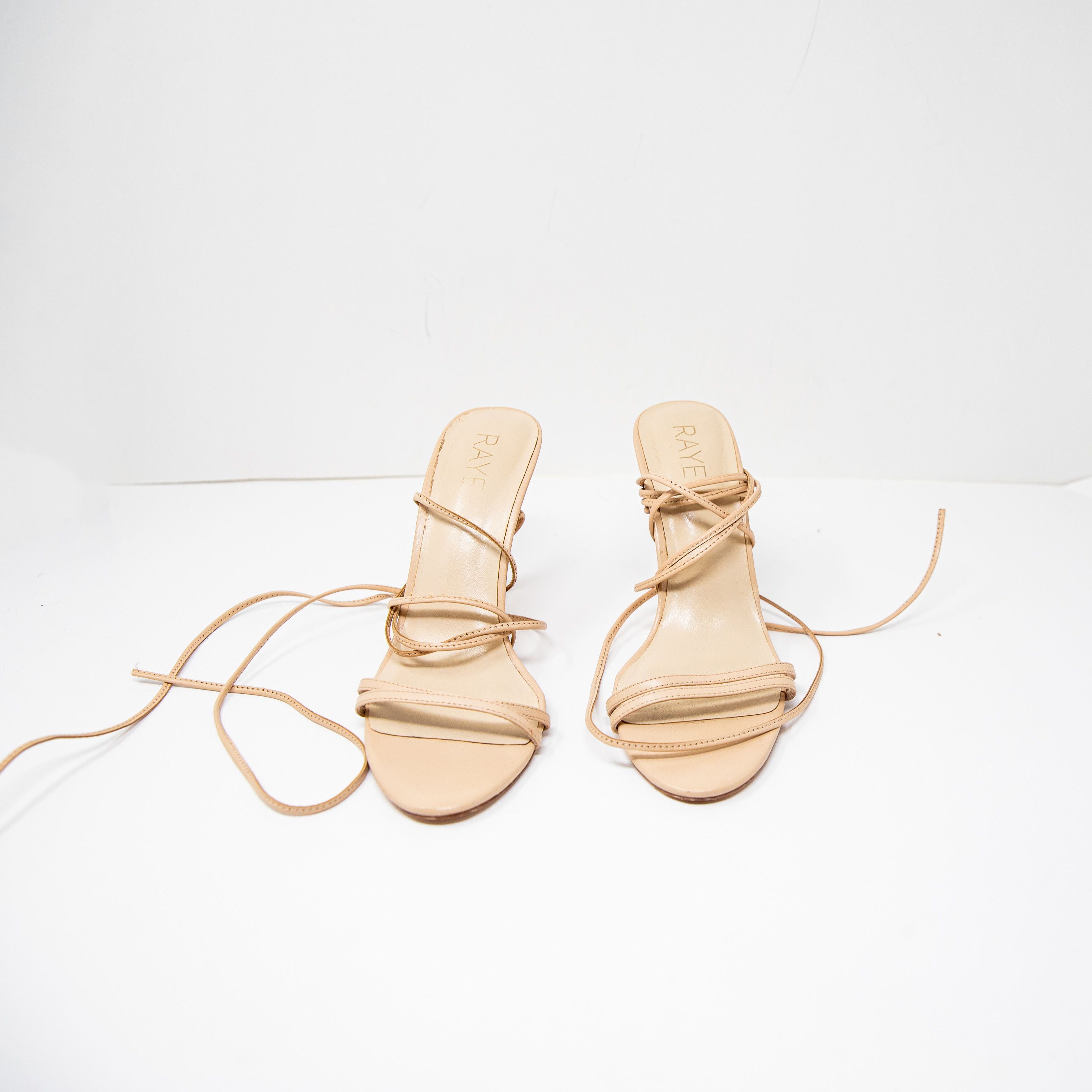 Other Raye Women's Genuine Leather Strappy Size US 8 / IT 38 - 2 Thumbnail