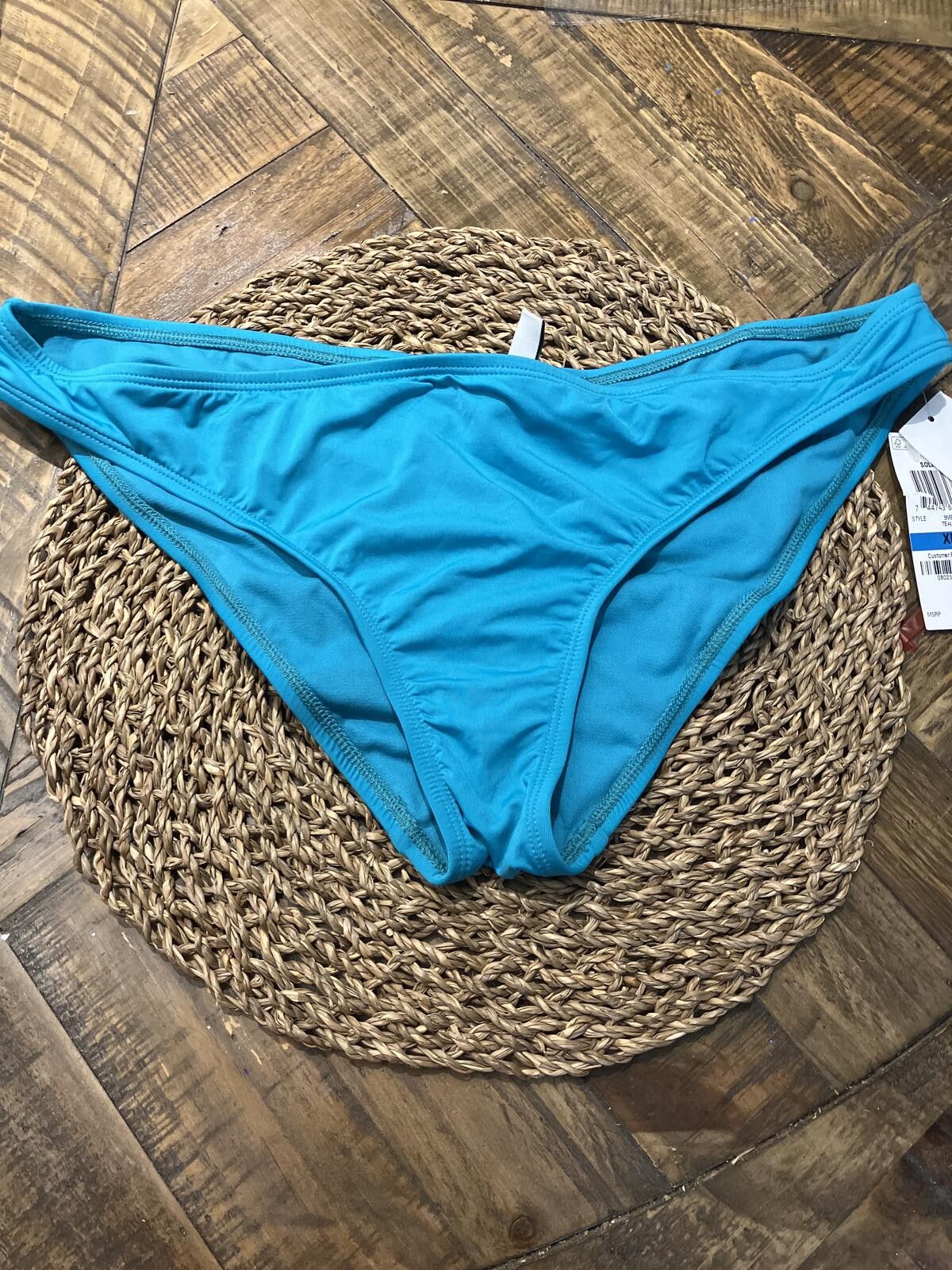 Bar III NWT Bar III Teal Bikini Bottoms XL Size ONE SIZE - 1 Thumbnail