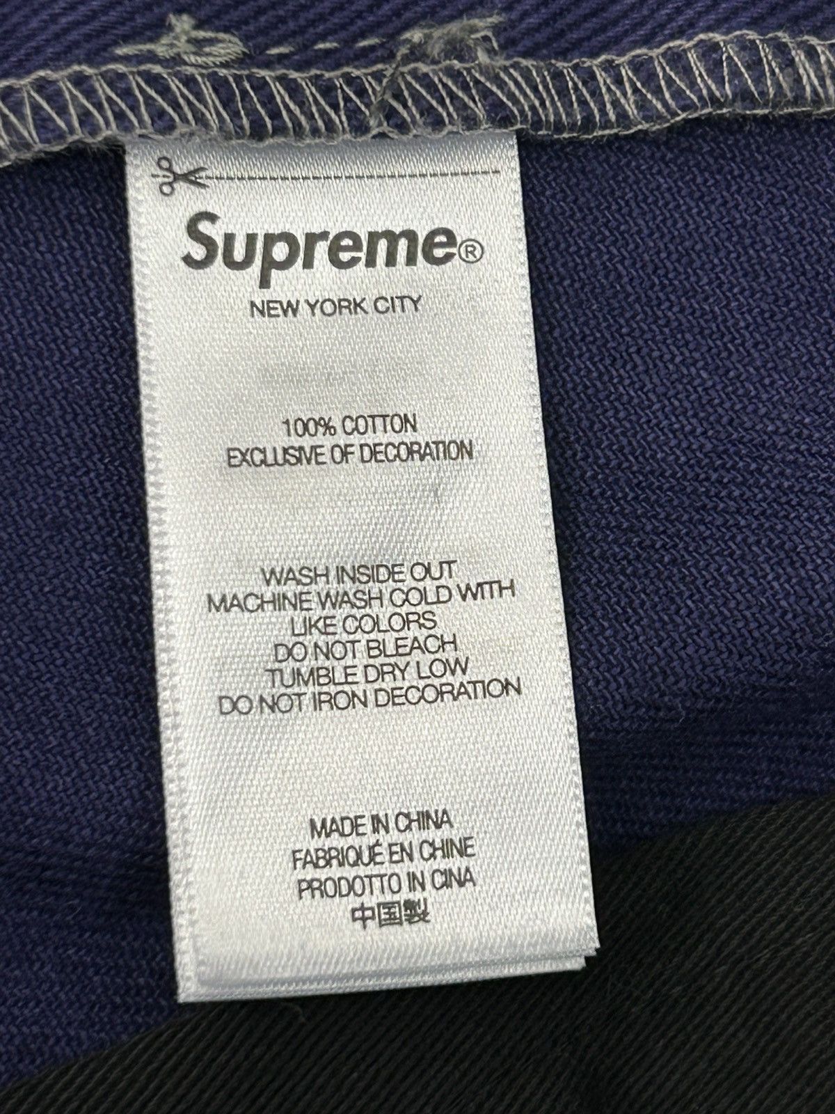 Supreme Supreme Mark Leckey Twill Pants Size US 30 / EU 46 - 8 Thumbnail