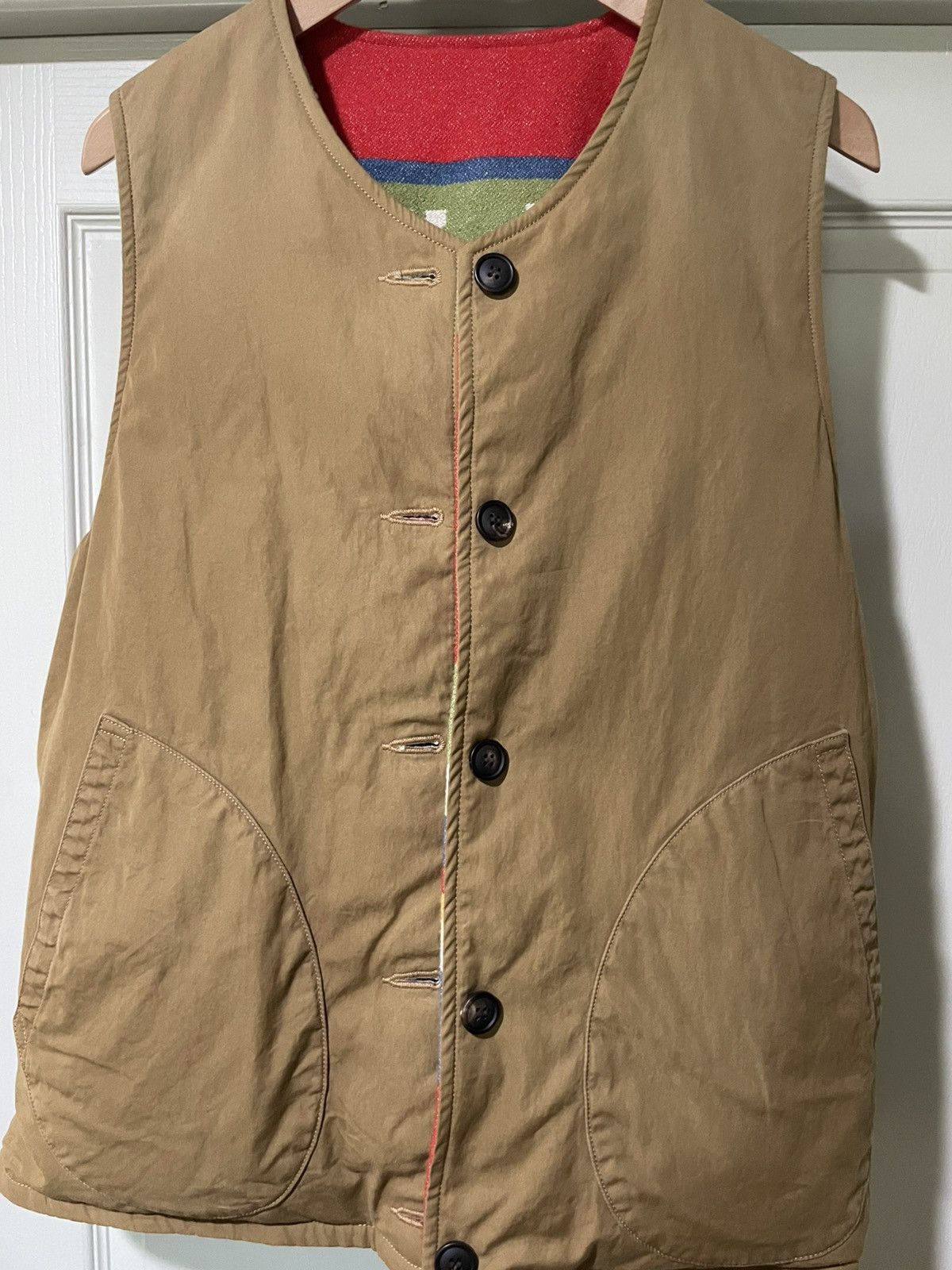 Visvim Visvim 24SS Kora down Vest REVERSIBLE SZ 2 Size US M / EU 48-50 / 2 - 4 Thumbnail