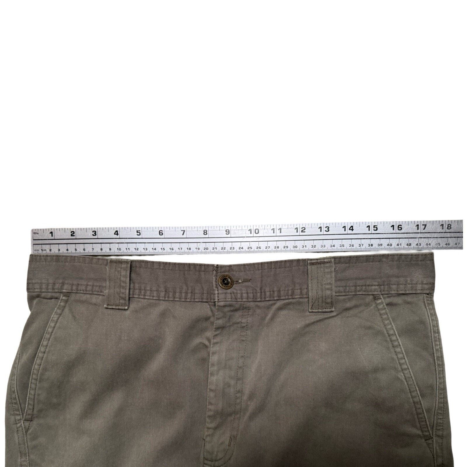 Eddie Bauer Vintage Y2K Eddie Bauer Military Green Cargo Pants 36 X 30 Size US 36 / EU 52 - 4 Thumbnail