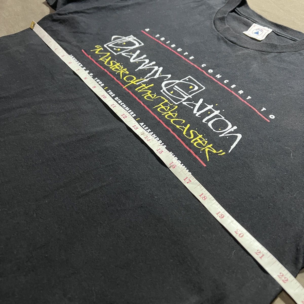 Band Tees Vintage 90s Danny Gatton Master Of The Telecaster Promo Tee Size US L / EU 52-54 / 3 - 6 Thumbnail