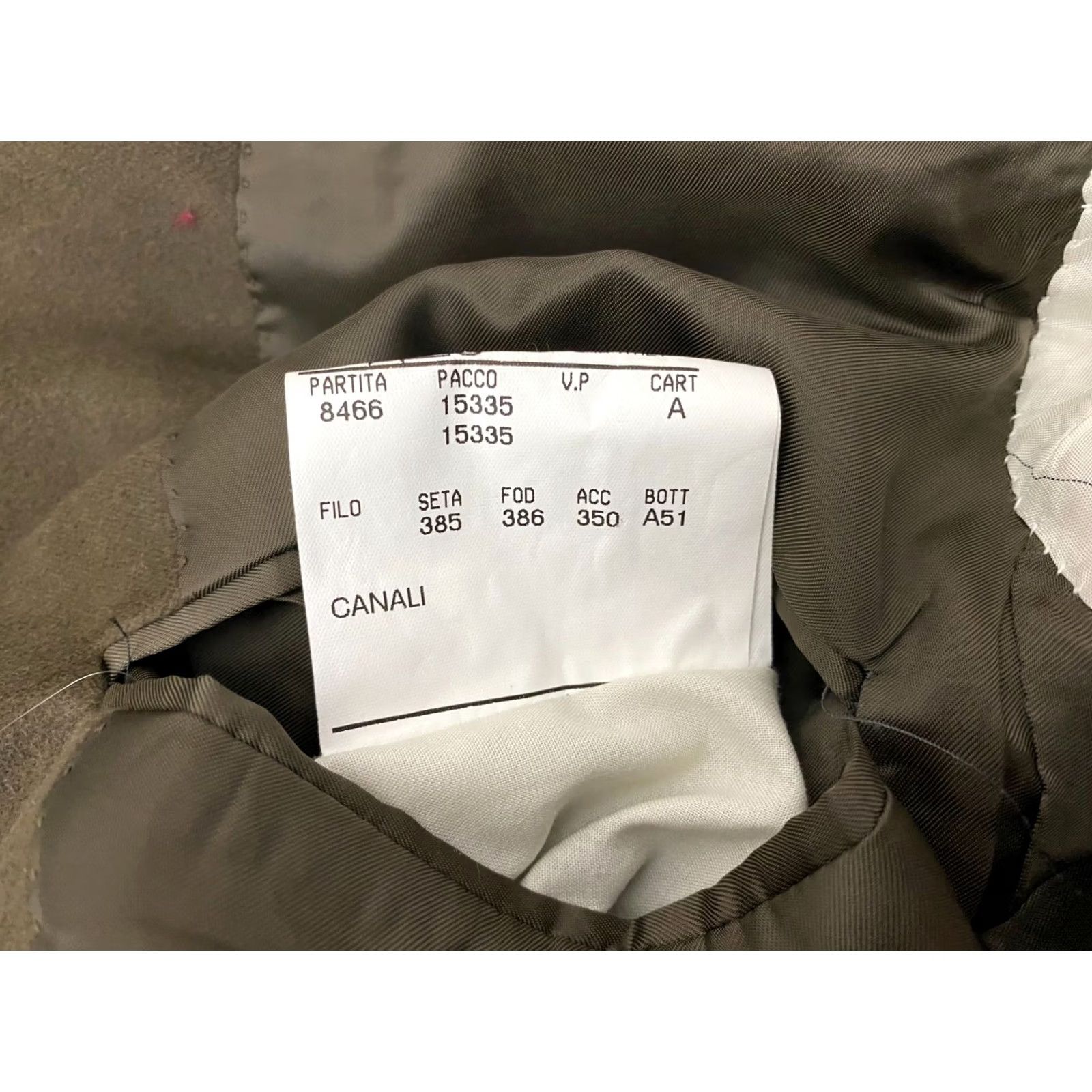 Canali Canali Mens Brown Cotton Suede Feel Sport Coat Blazer 54 7 R Italy Elbow Patch Size 54R - 7 Thumbnail