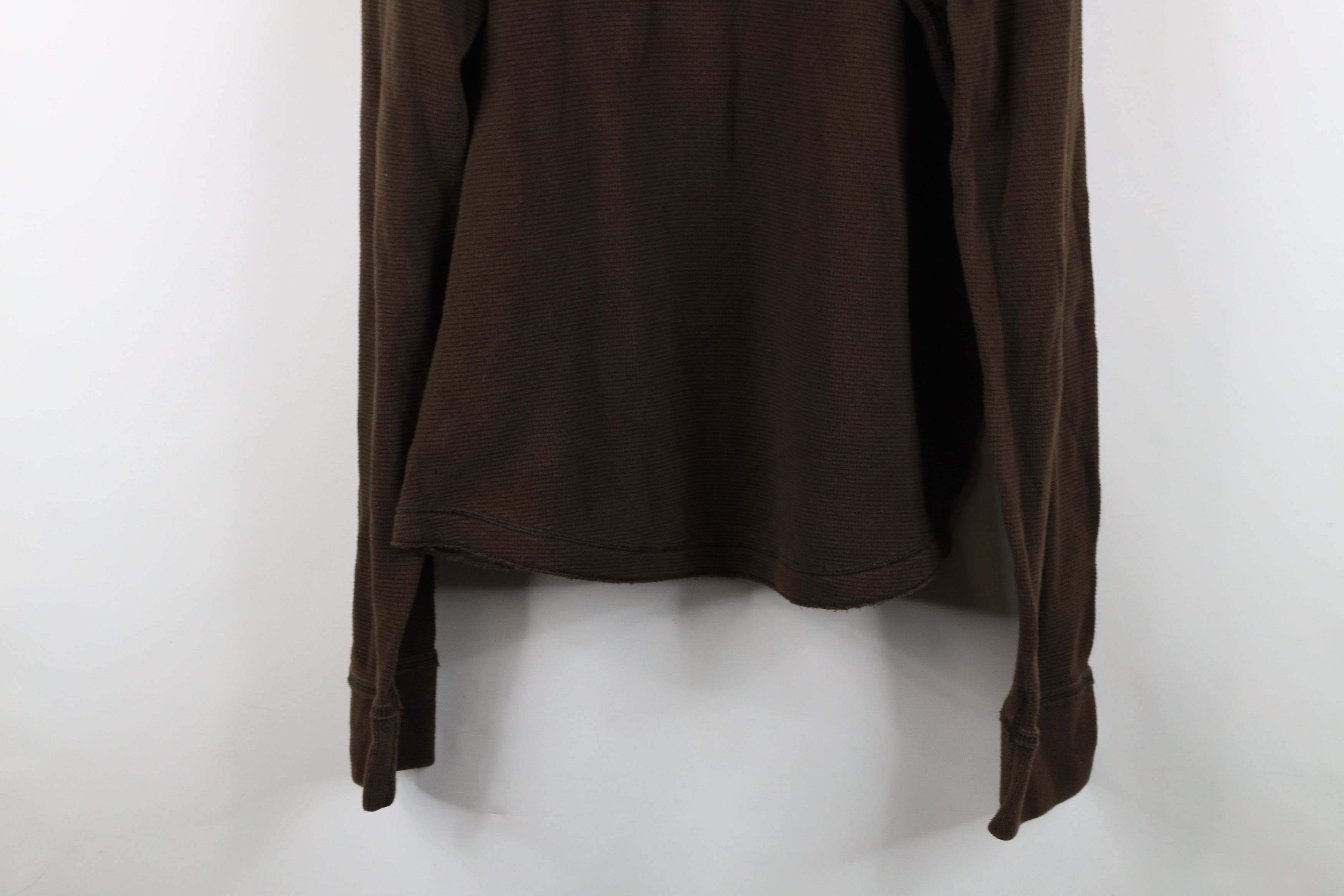 Abercrombie & Fitch Vintage Abercrombie & Fitch Waffle Knit Long Sleeve T-Shirt Size US XL / EU 56 / 4 - 14 Thumbnail
