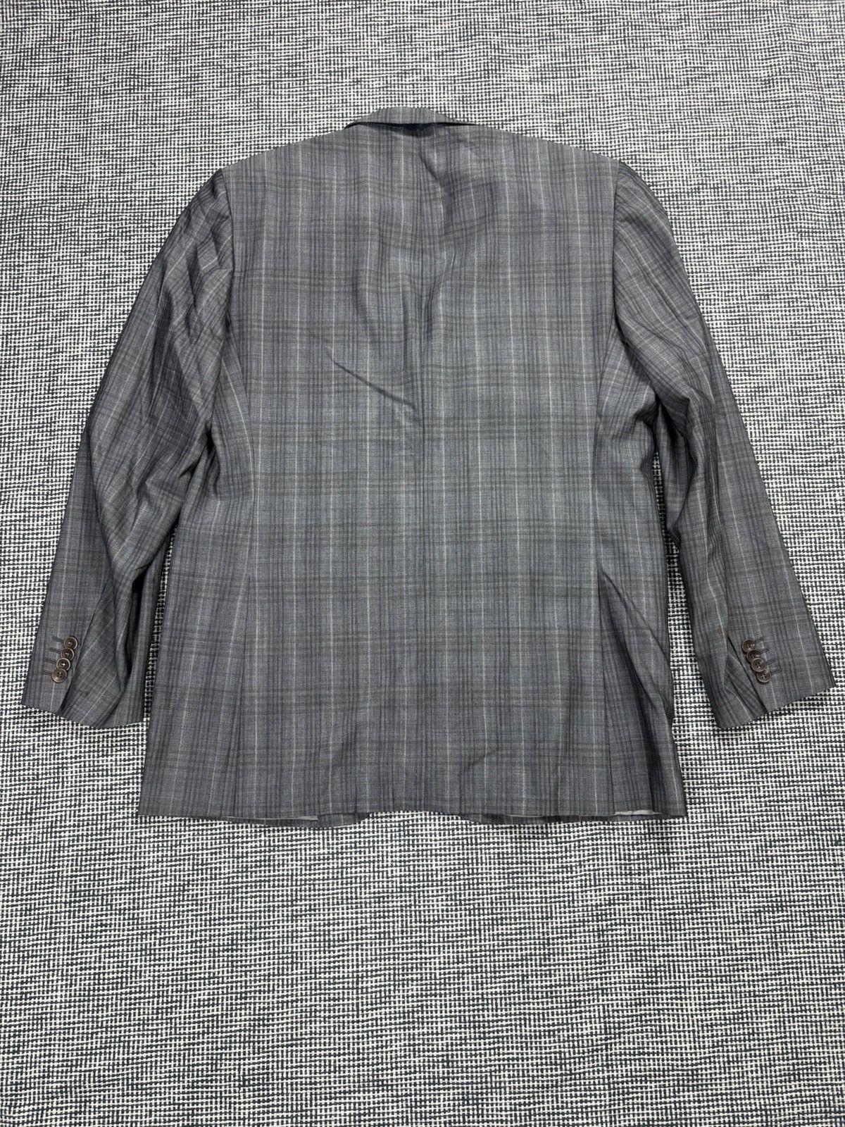 Pal Zileri Pal Zileri lab wool checkered suit set blazer jacket pants Size 44R - 3 Thumbnail