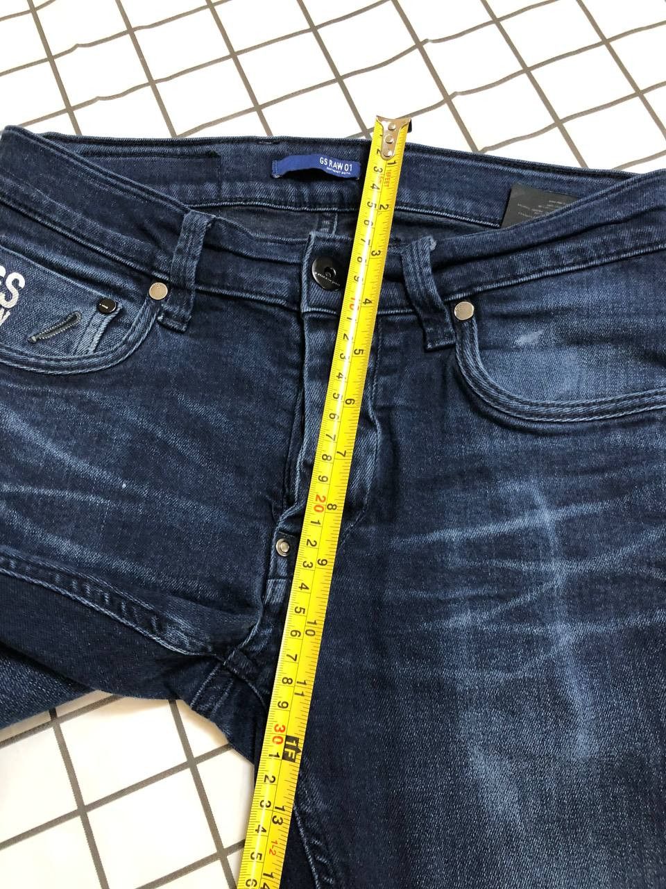 G-Star G Star Raw Vintage Mens Heller Tapered Denim Pants Jeans Size 30" / US 8 / IT 44 - 11 Thumbnail