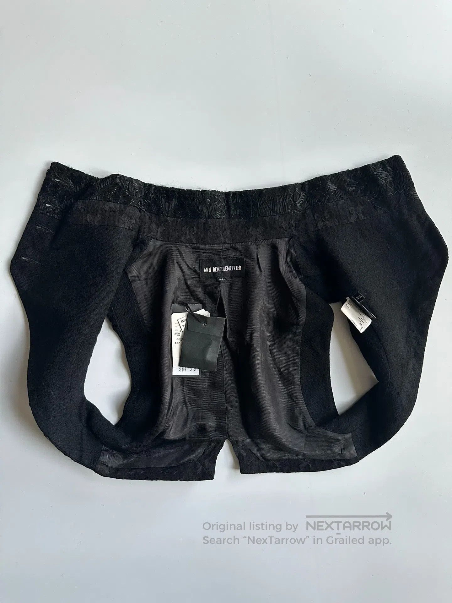 Ann Demeulemeester ANN DEMEULEMEESTER size48 09FW jacquard vest| Size L / US 10 / IT 46 - 6 Thumbnail