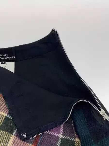 Comme des Garcons Comme Des Garcons size S Plaid Asymmetrical Multi-layered Size 23" - 4 Thumbnail