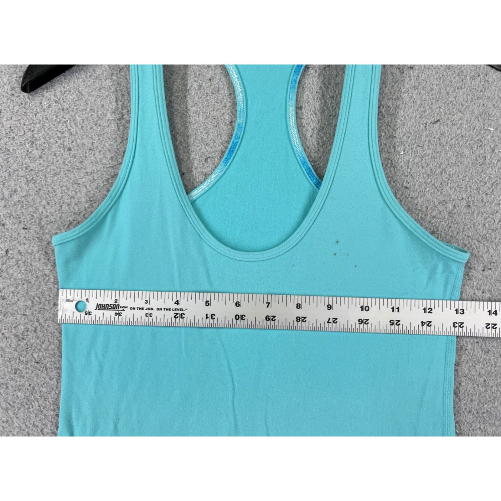 Lululemon Lululemon Shirt Women 4 Blue Racerback Tank - Read Size S / US 4 / IT 40 - 7 Thumbnail