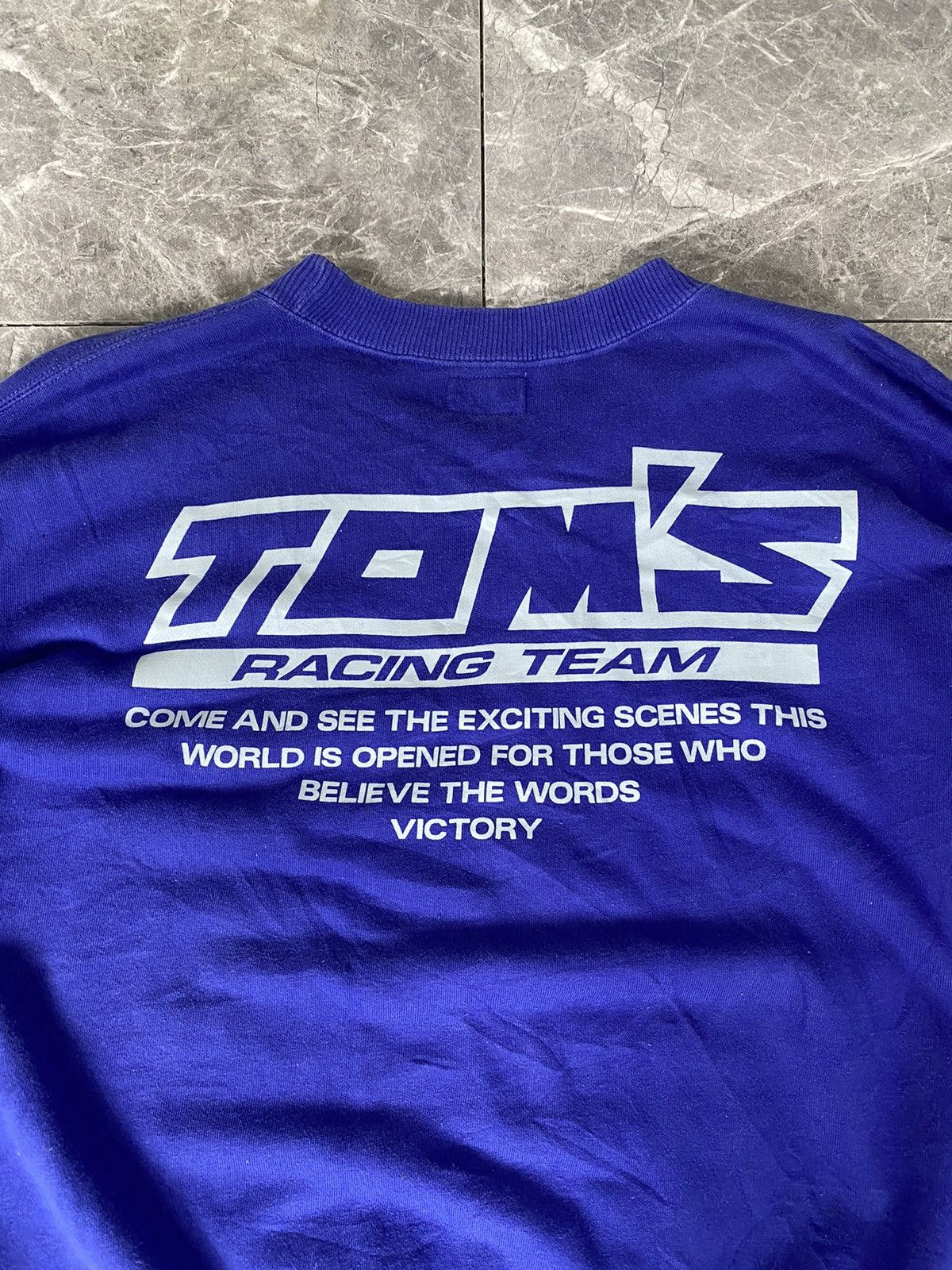 Toms × Vintage Vintage Toms Racing Team Sweatshirt Size US M / EU 48-50 / 2 - 4 Thumbnail
