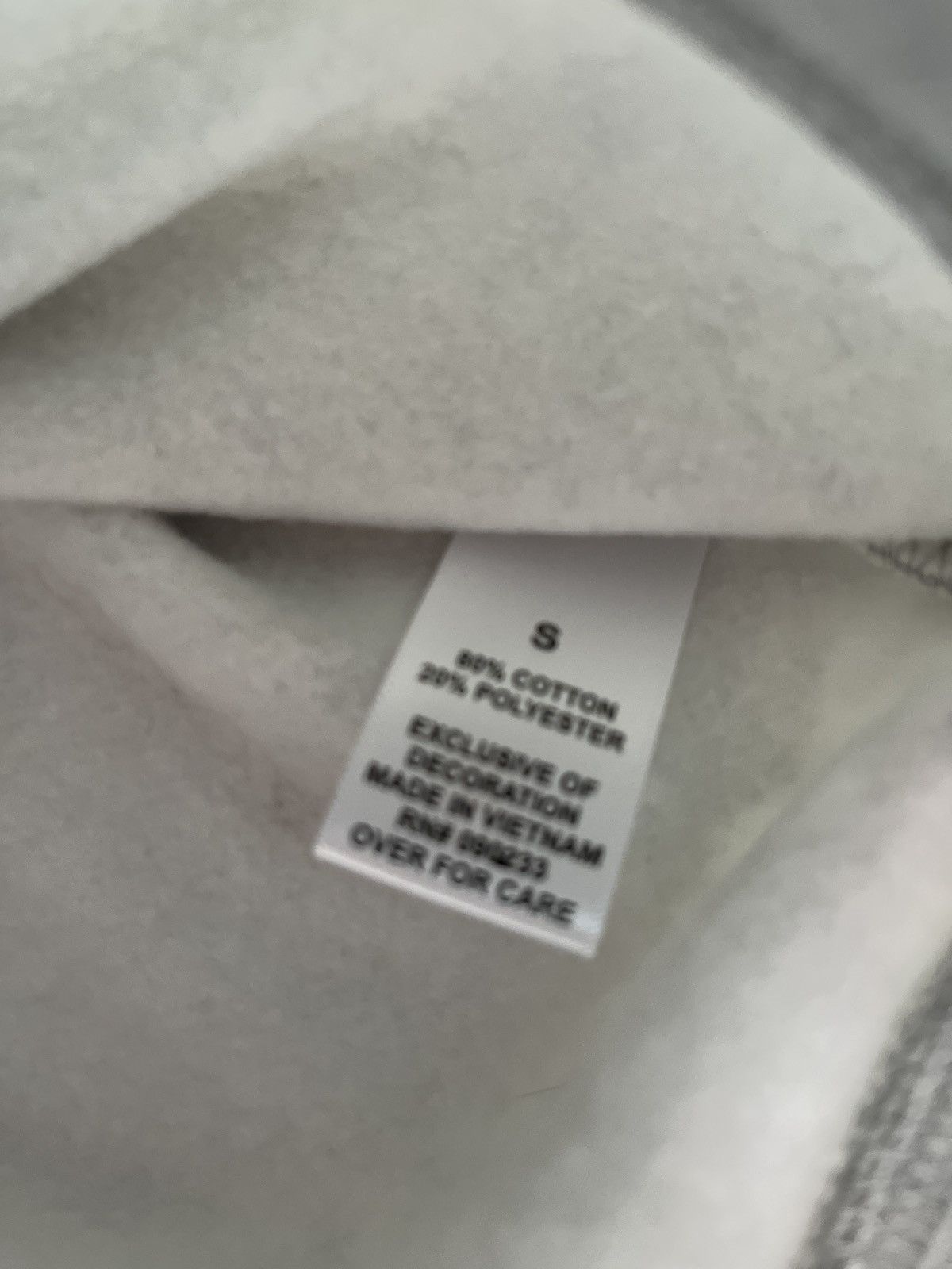 Essentials × Fear of God Fear of God Essentials Core Fleece Hoodie Heather Grey Small Size US S / EU 44-46 / 1 - 5 Thumbnail