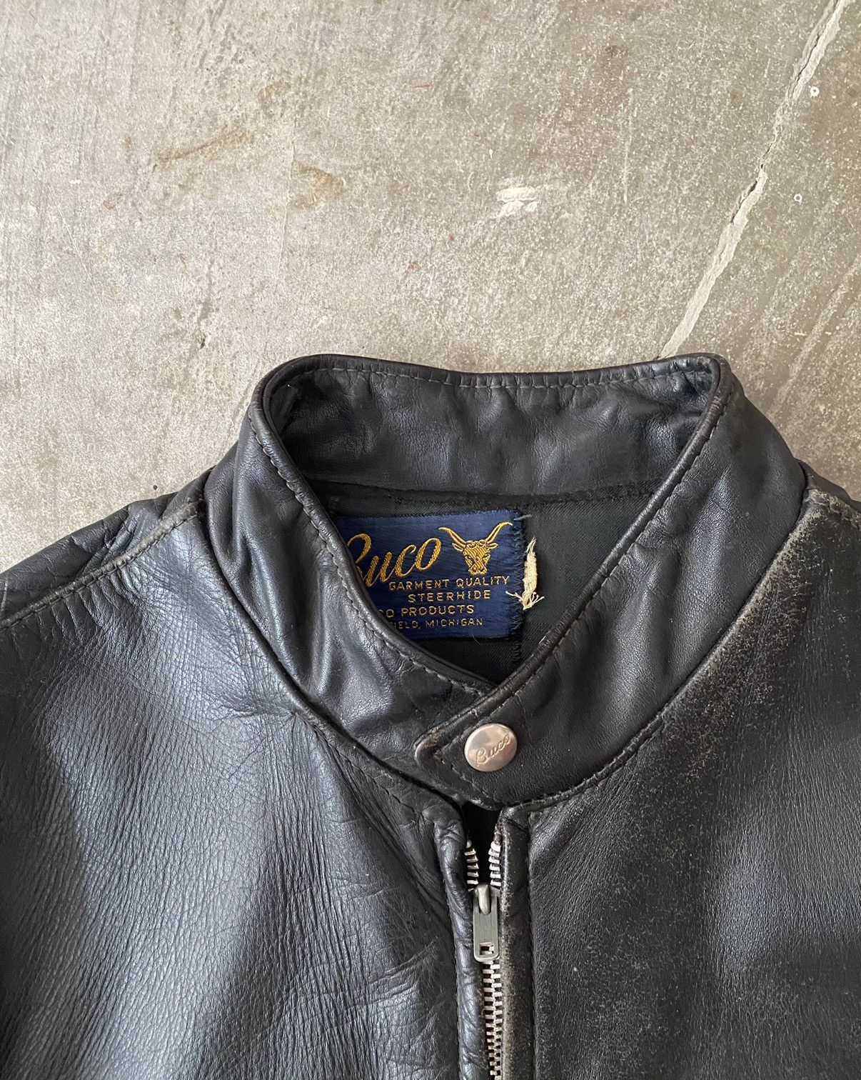 Vintage Vintage 50s Buco J-100 Leather Biker Jacket Real McCoy’s Size US M / EU 48-50 / 2 - 2 Thumbnail