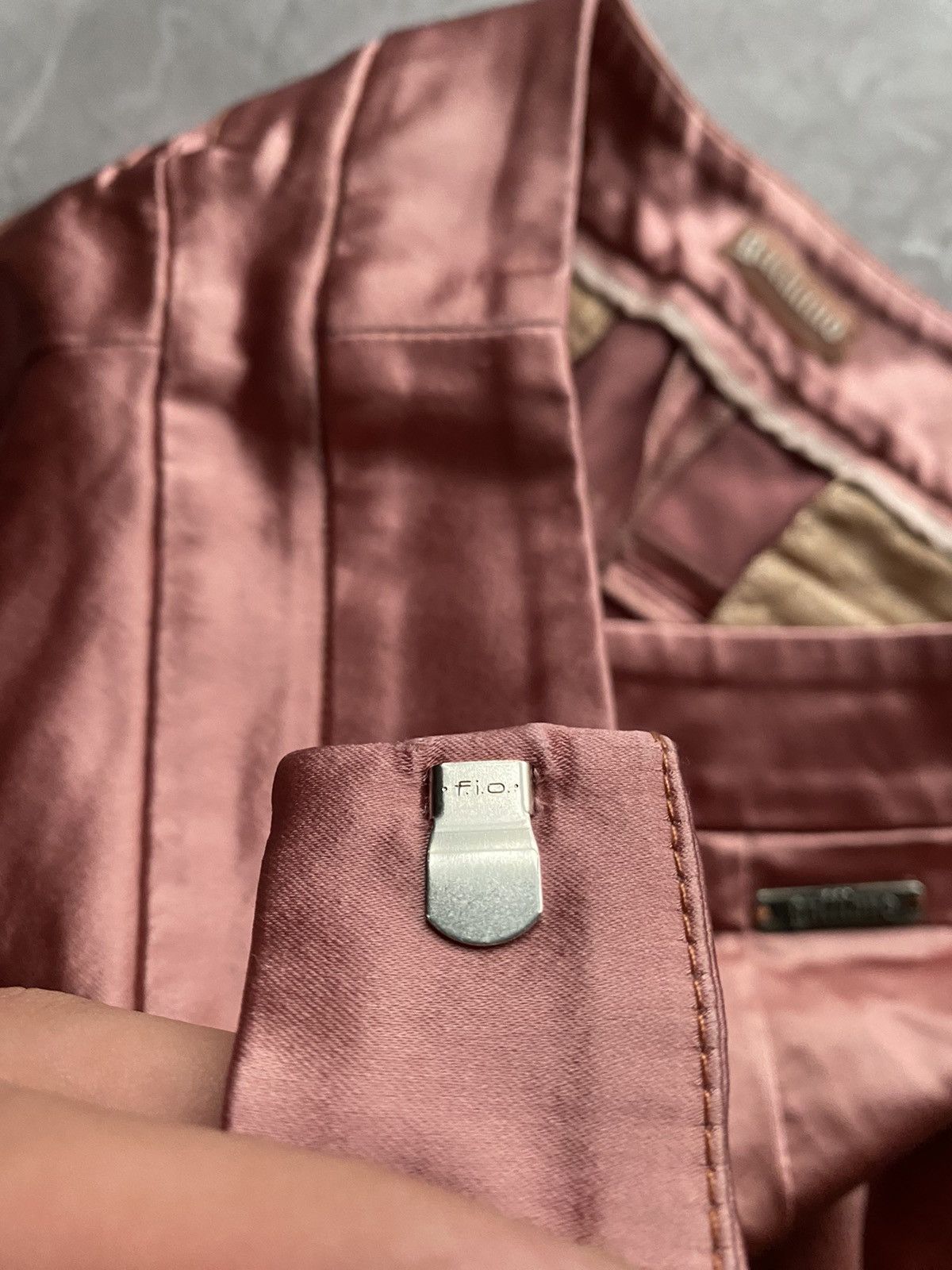 John Galliano Rare Jonh Galliano Midi Pink Skirt Made in Italy Size 28" / US 6 / IT 42 - 9 Thumbnail