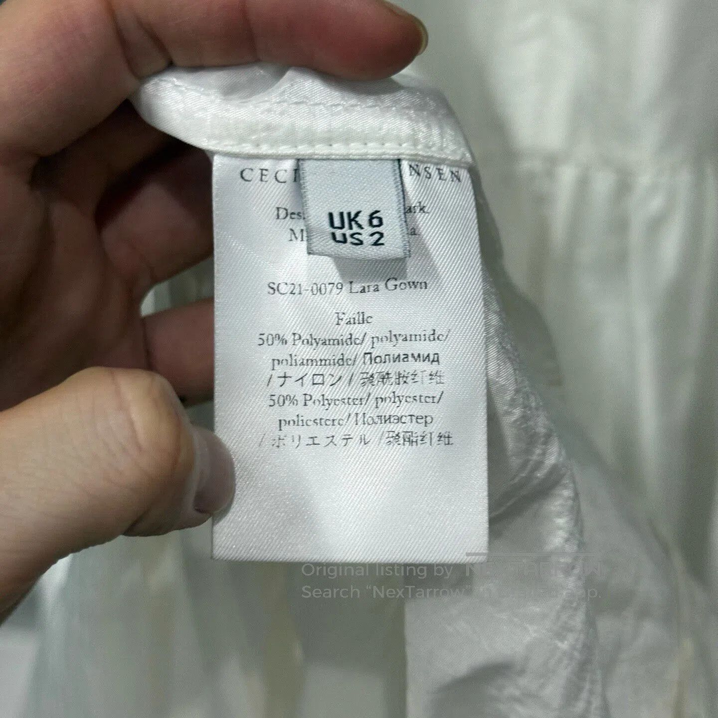 Cecilie Bahnsen Cecilie Bahnsen Classic White Dress Size UK6i Size XS / US 0-2 / IT 36-38 - 6 Thumbnail