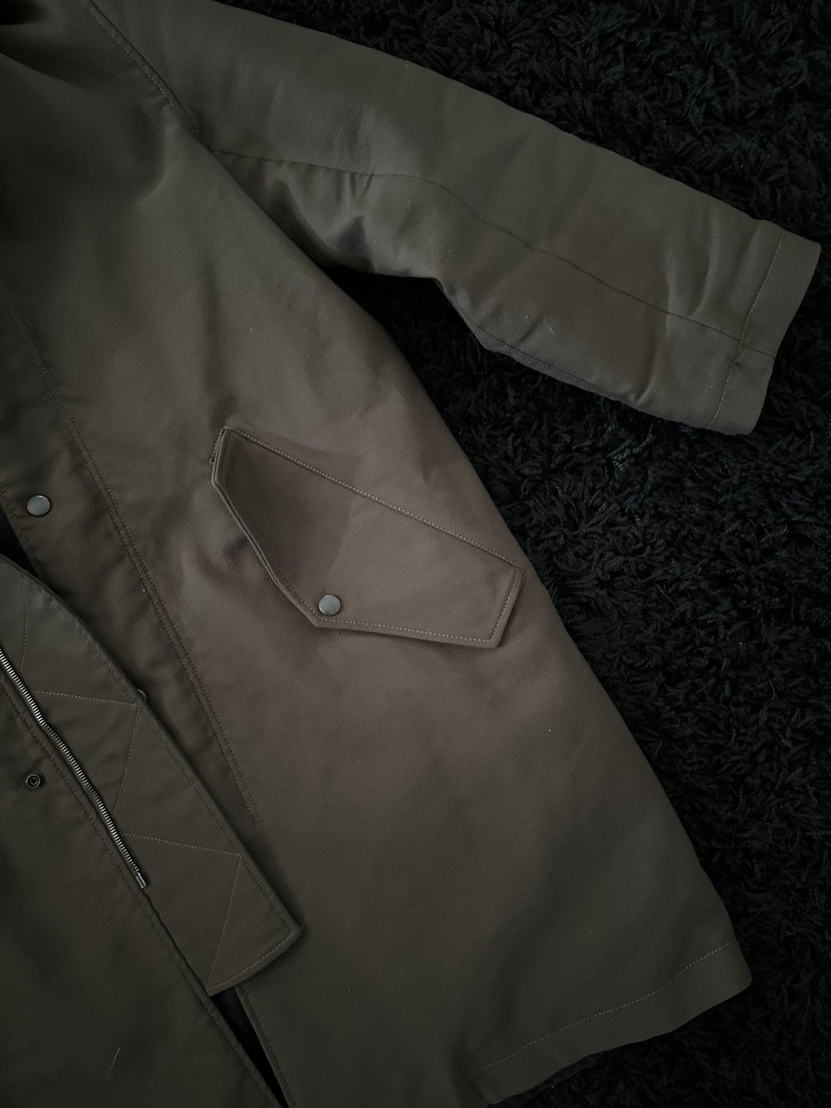 Balenciaga Balenciaga 2016 pre Fall Military parka sz46 oversized Size US S / EU 44-46 / 1 - 7 Thumbnail