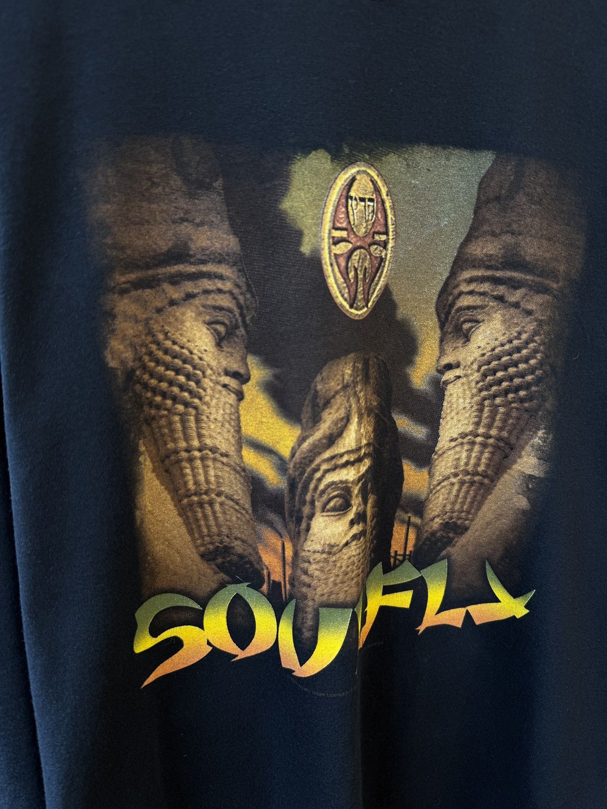 Band Tees × Vintage Vintage Soulfly tour 2005 Tour Shirt Size US L / EU 52-54 / 3 - 4 Thumbnail