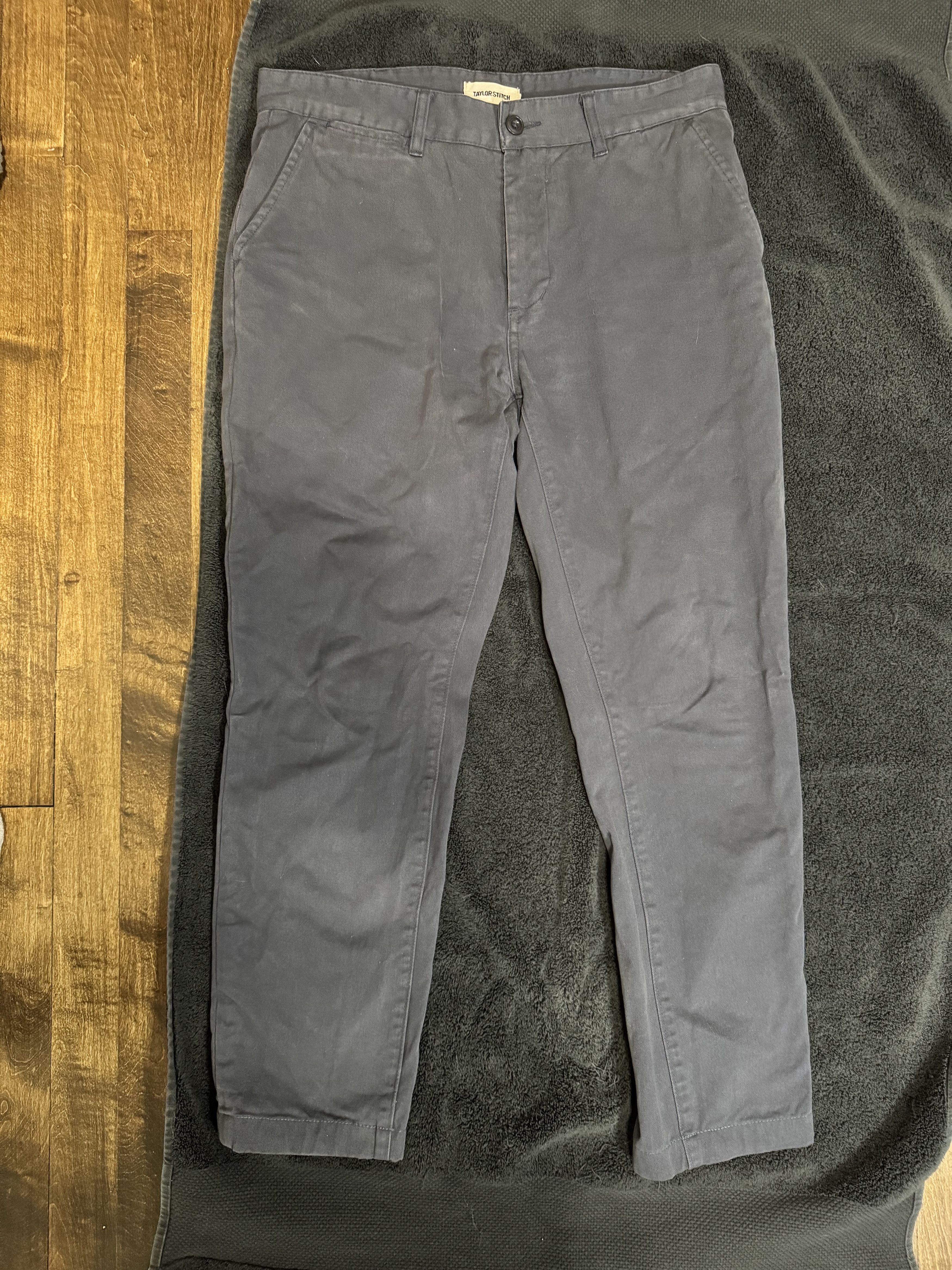 Taylor Stitch Taylor Stitch Slim Foundation Pant // Organic Navy Size US 31 - 1 Thumbnail